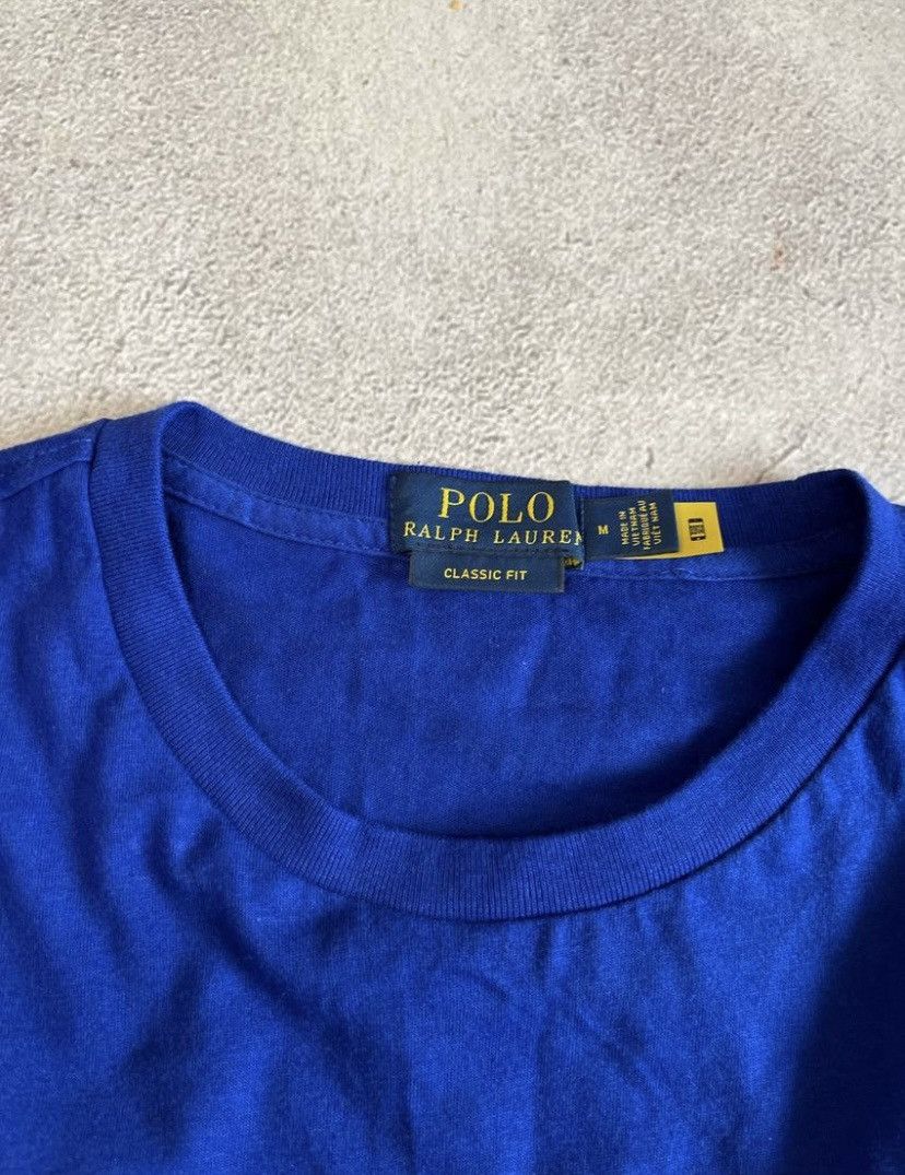 Polo Ralph Lauren × Vintage Vintage Polo Ralph Lauren distressed jersey t shirt Size US M / EU 48-50 / 2 - 4 Thumbnail