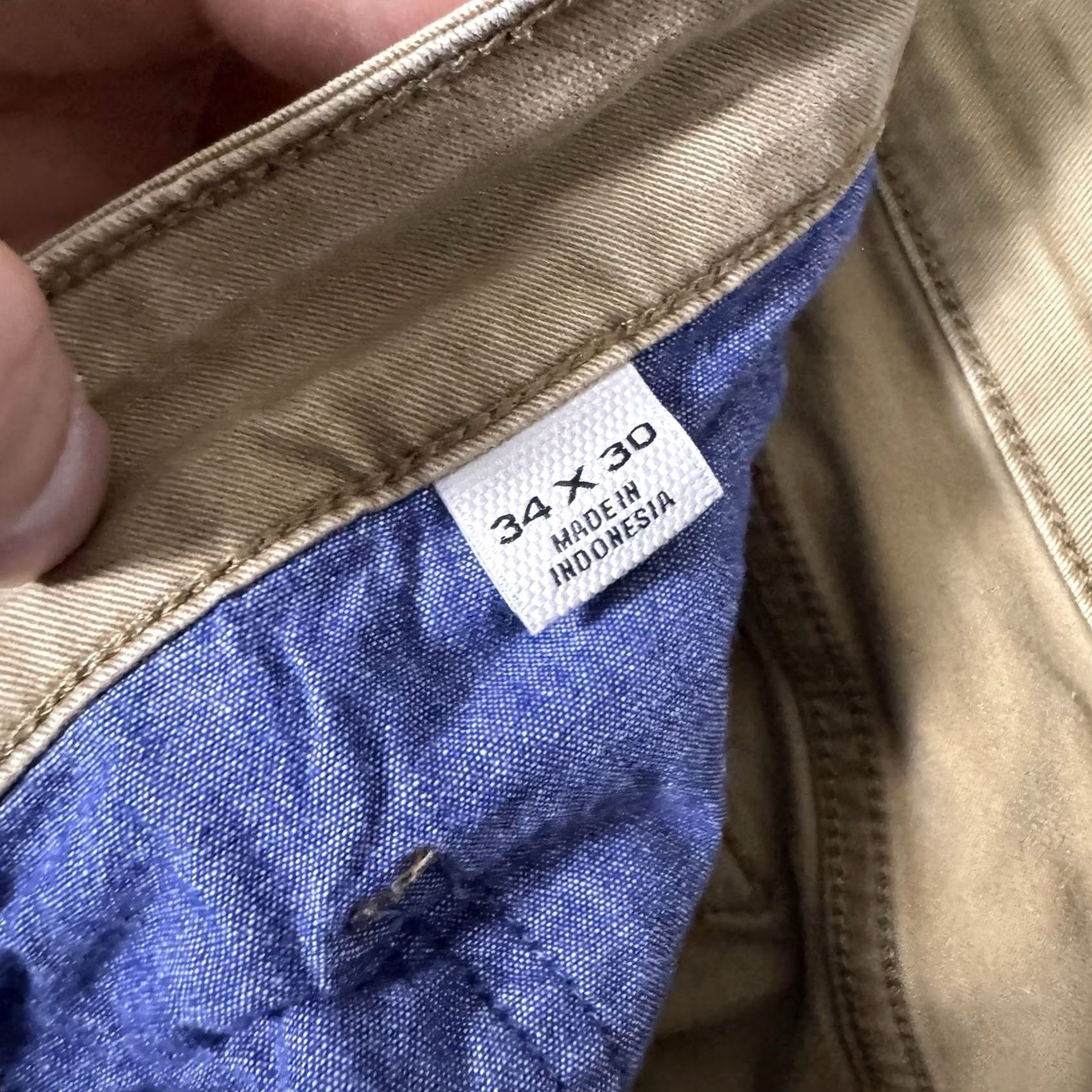 Vintage Flint & Tinder Pants Mens 34x30 Athletic Tapered Chino Fade 365 Everyday Brown Cotton Blend Spandex 5-Pocket Mens Fit Regular Inseam 29"} Size US 34 / EU 50 - 6 Thumbnail