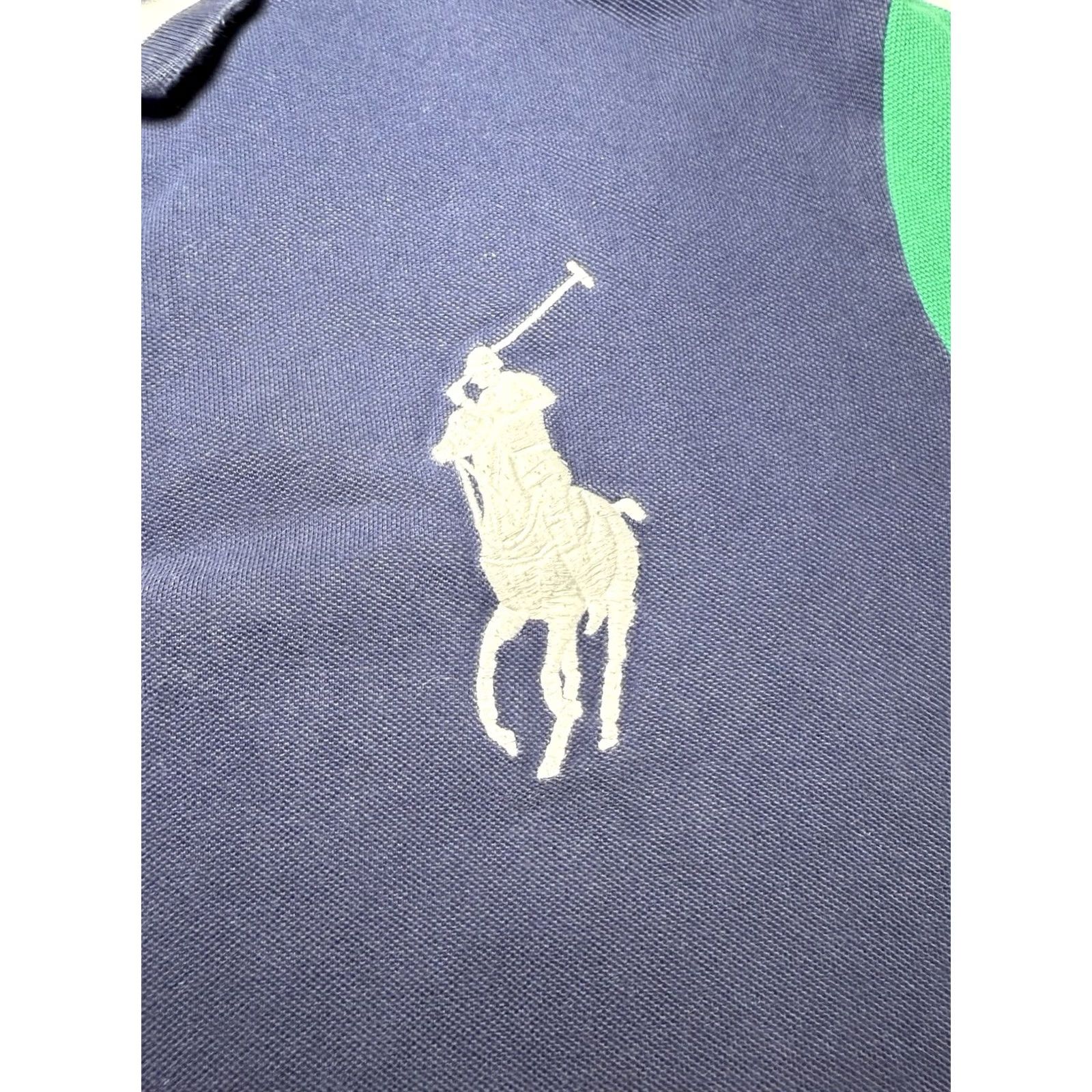 Polo Ralph Lauren Polo Ralph Lauren Big Pony USA Crest Classic Fit Polo Shirt Mens XL Size US XL / EU 56 / 4 - 2 Thumbnail