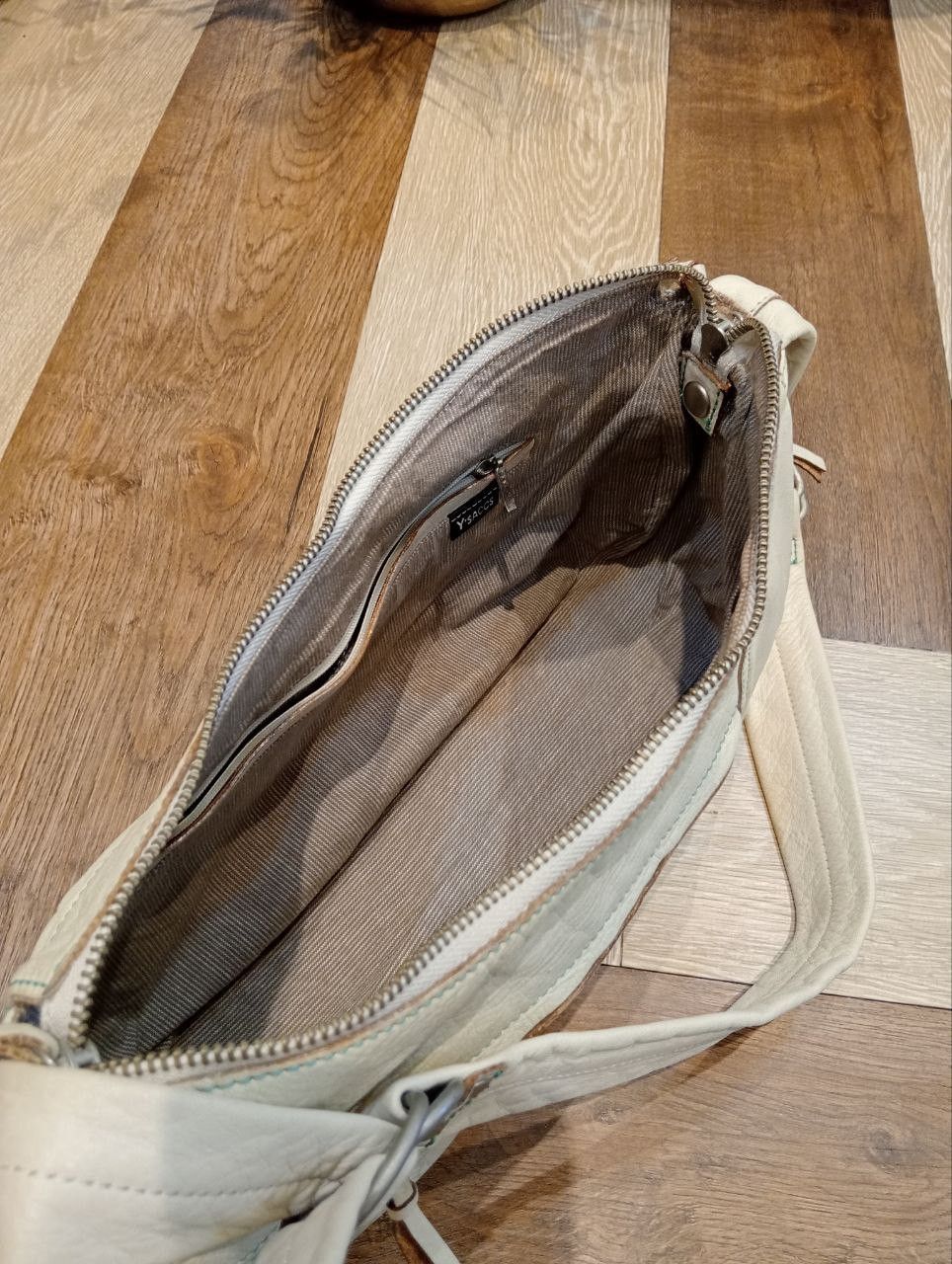 Yohji Yamamoto Y'SACCS YOHJI YAMAMOTO ADJUSTABLE SHOULDER BAG - LEATHER Size ONE SIZE - 12 Thumbnail