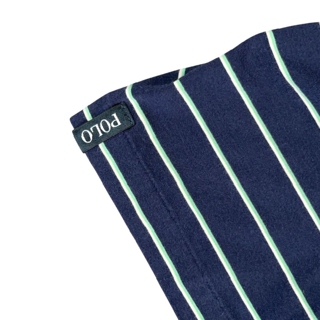 Ralph Lauren VINTAGE Ralph Lauren Polo Golf Shirt Blue Striped The Players Tournament Adult LARGE Size US L / EU 52-54 / 3 - 6 Thumbnail