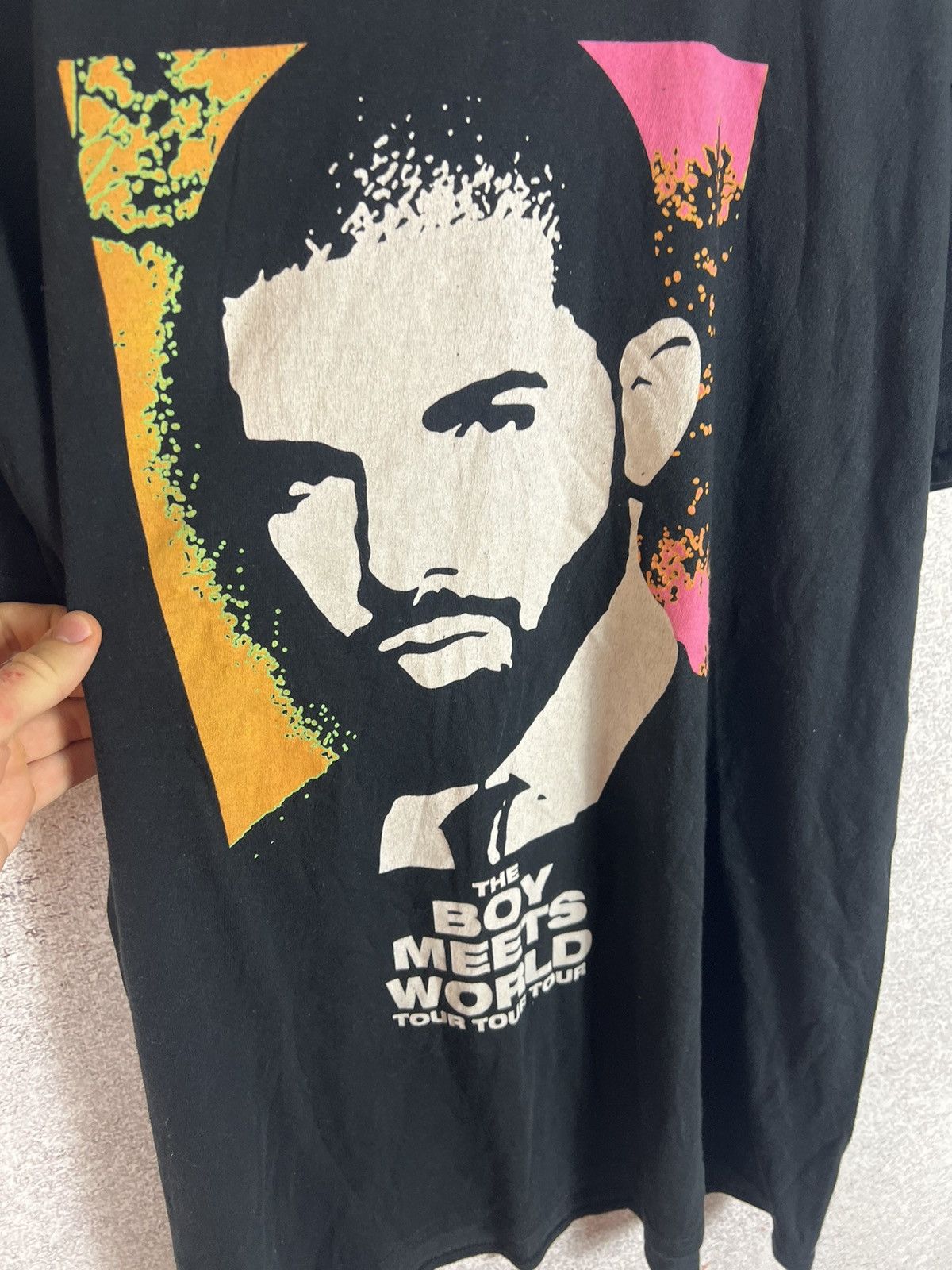 Drake Drake THE BOY MEETS WORLD Y2K Rap T-shirt Size US XL / EU 56 / 4 - 4 Thumbnail