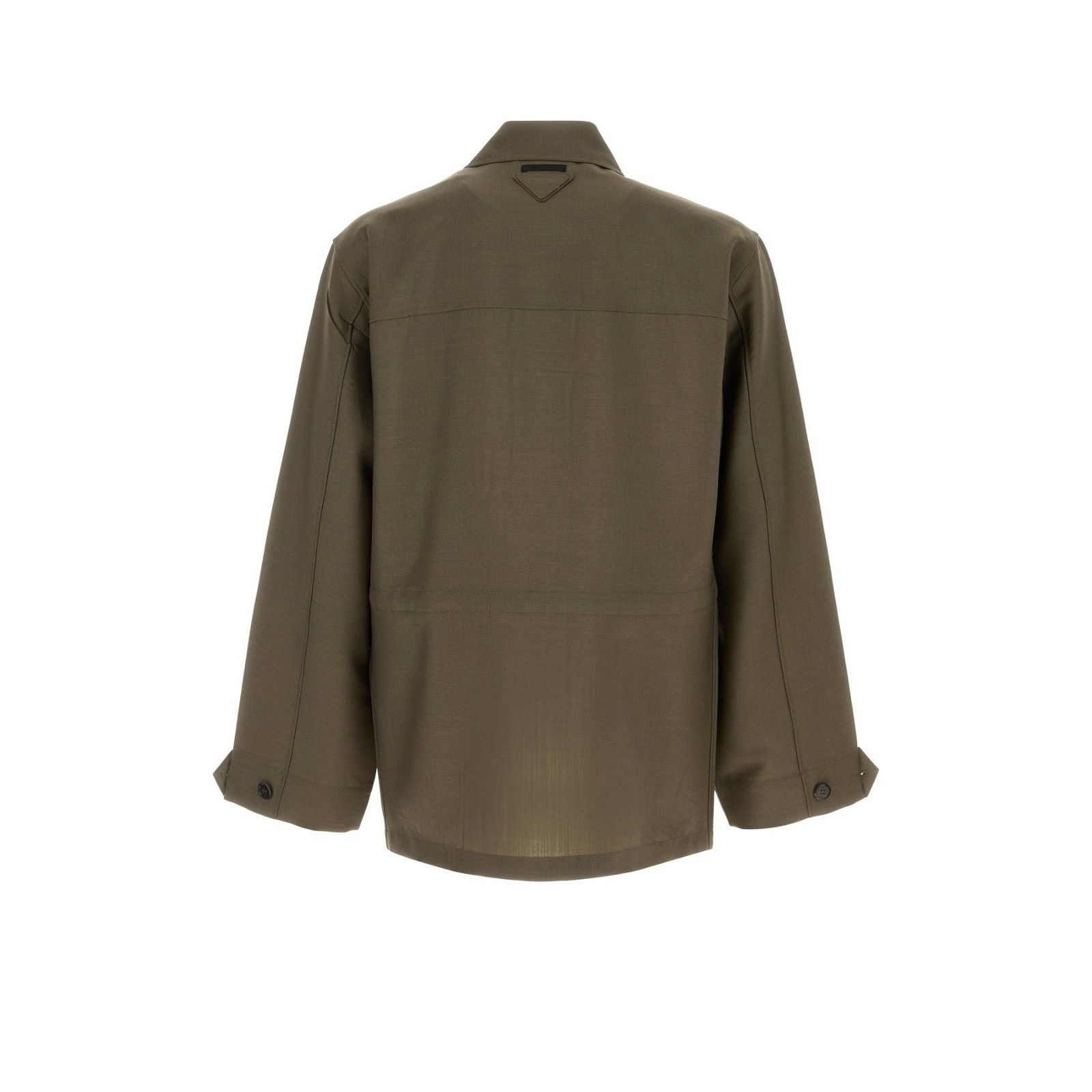 Prada PRADA Olive Green Mohair Blend Jacket New & Authentic (Men's Size US M / EU 48-50 / 2 - 2 Thumbnail