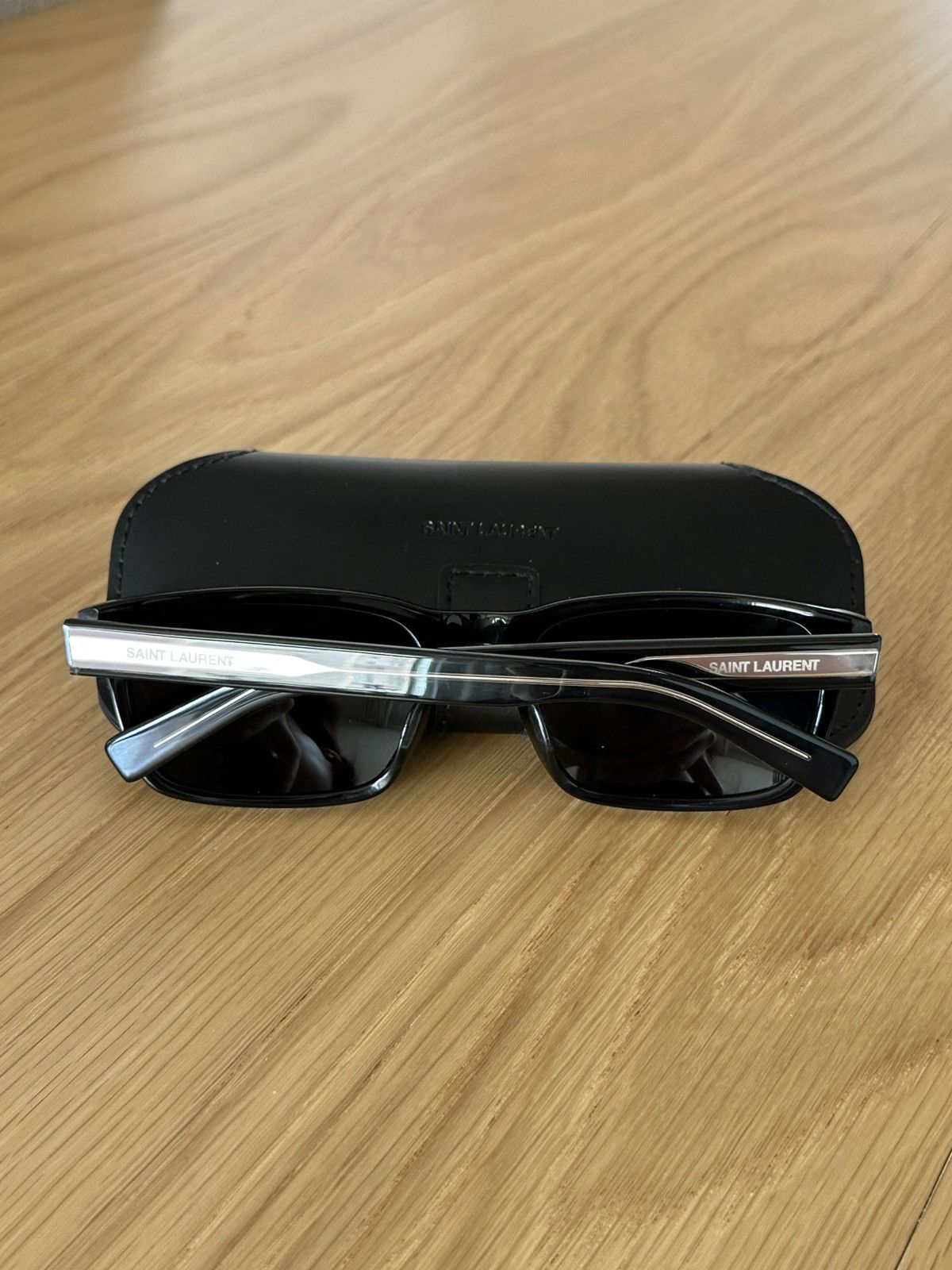 Saint Laurent Paris SAINT LAURENT SL 662 Sunglasses Black Size ONE SIZE - 9 Thumbnail