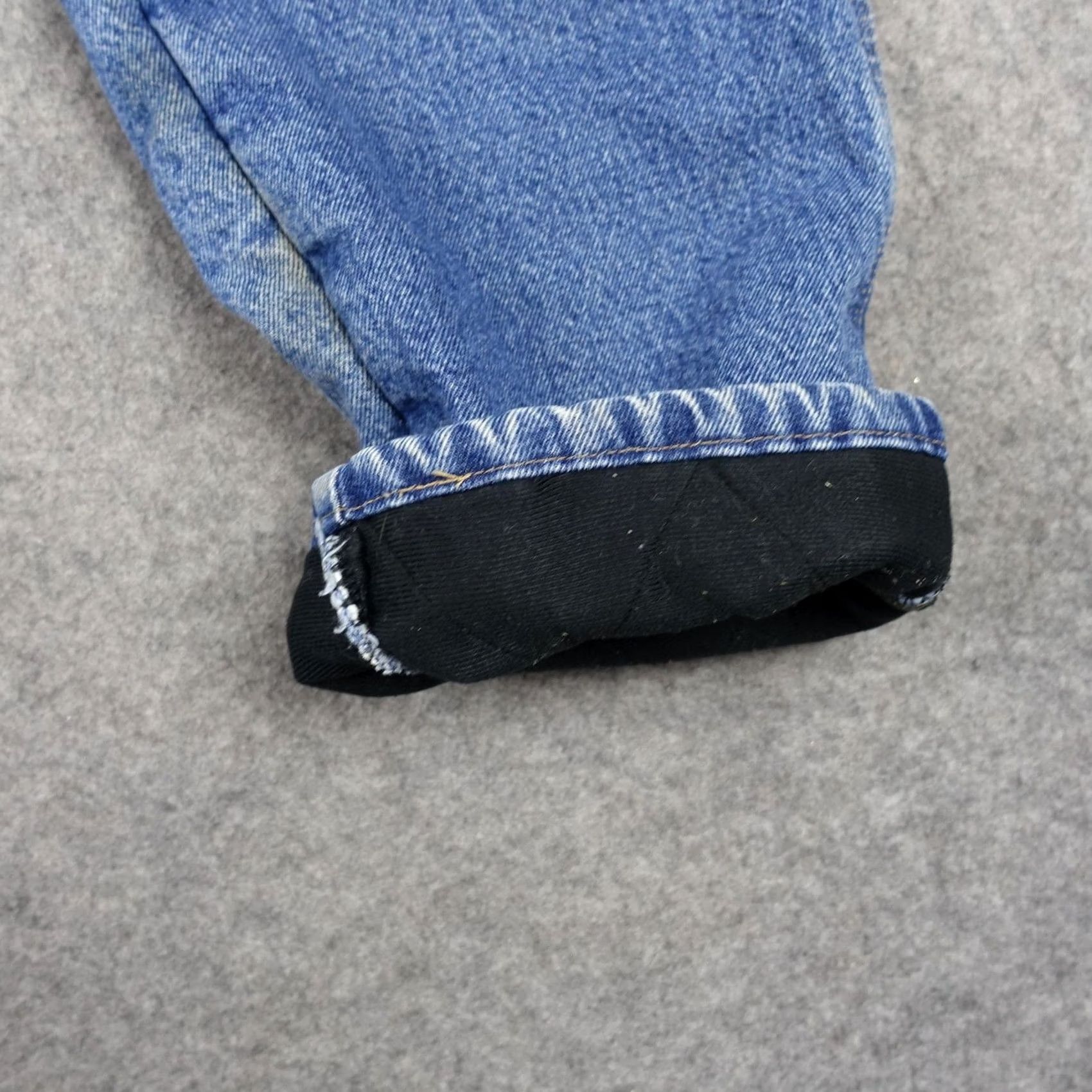 Wrangler Wrangler Riggs Workwear Jeans Mens 36x33 Blue Med Wash Relaxed Lined Insulated Size US 36 / EU 52 - 7 Thumbnail