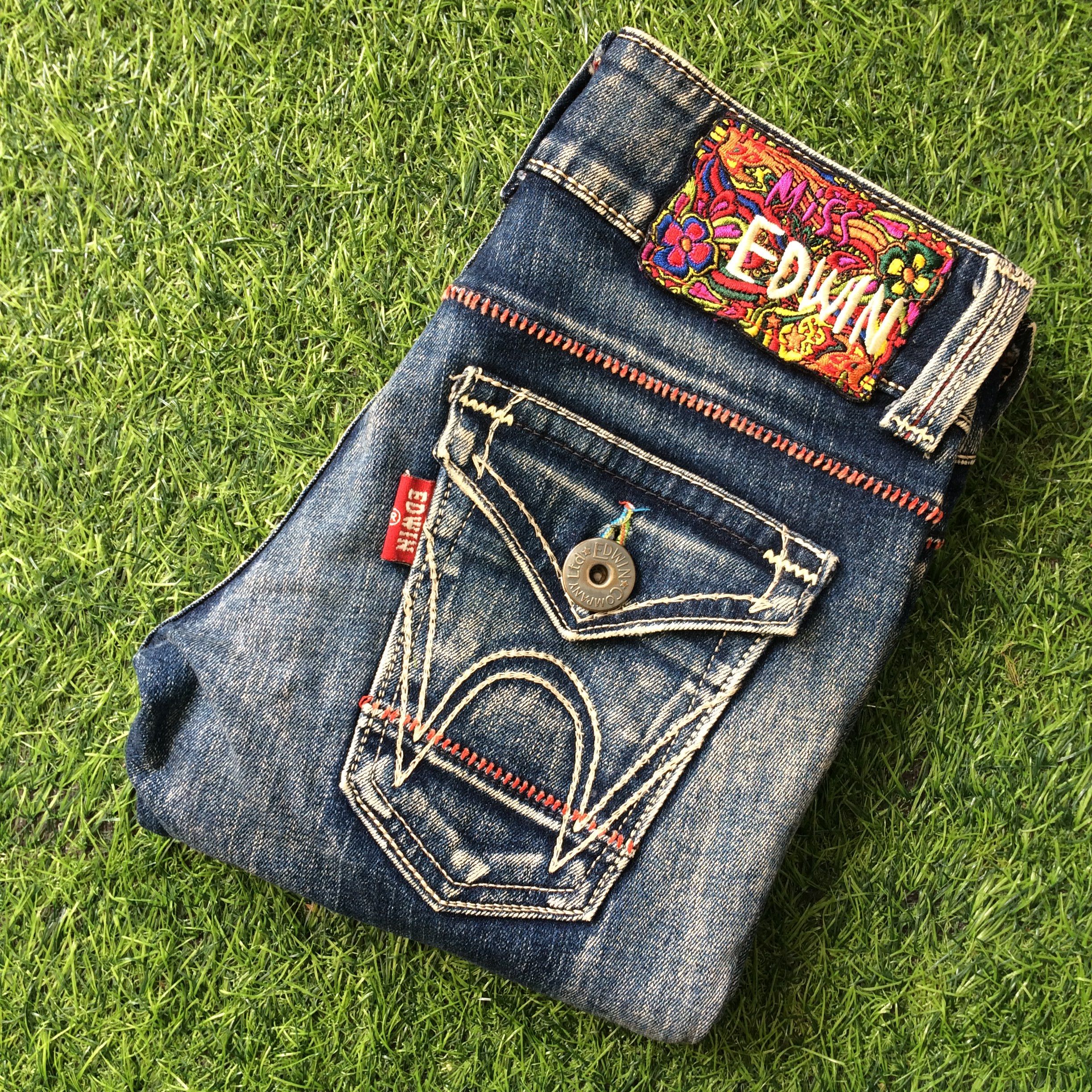 Designer × Edwin × Japanese Brand Japanese Miss Edwin Jeans #D-576 Size 26" / US 2 / IT 38 - 9 Thumbnail