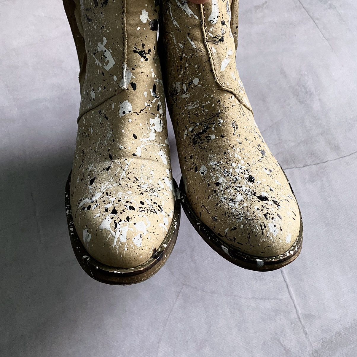 Acne Studios Vintage Acne Studios Painted Boots Maison Margiela Vibe Size US 9 / IT 39 - 7 Thumbnail