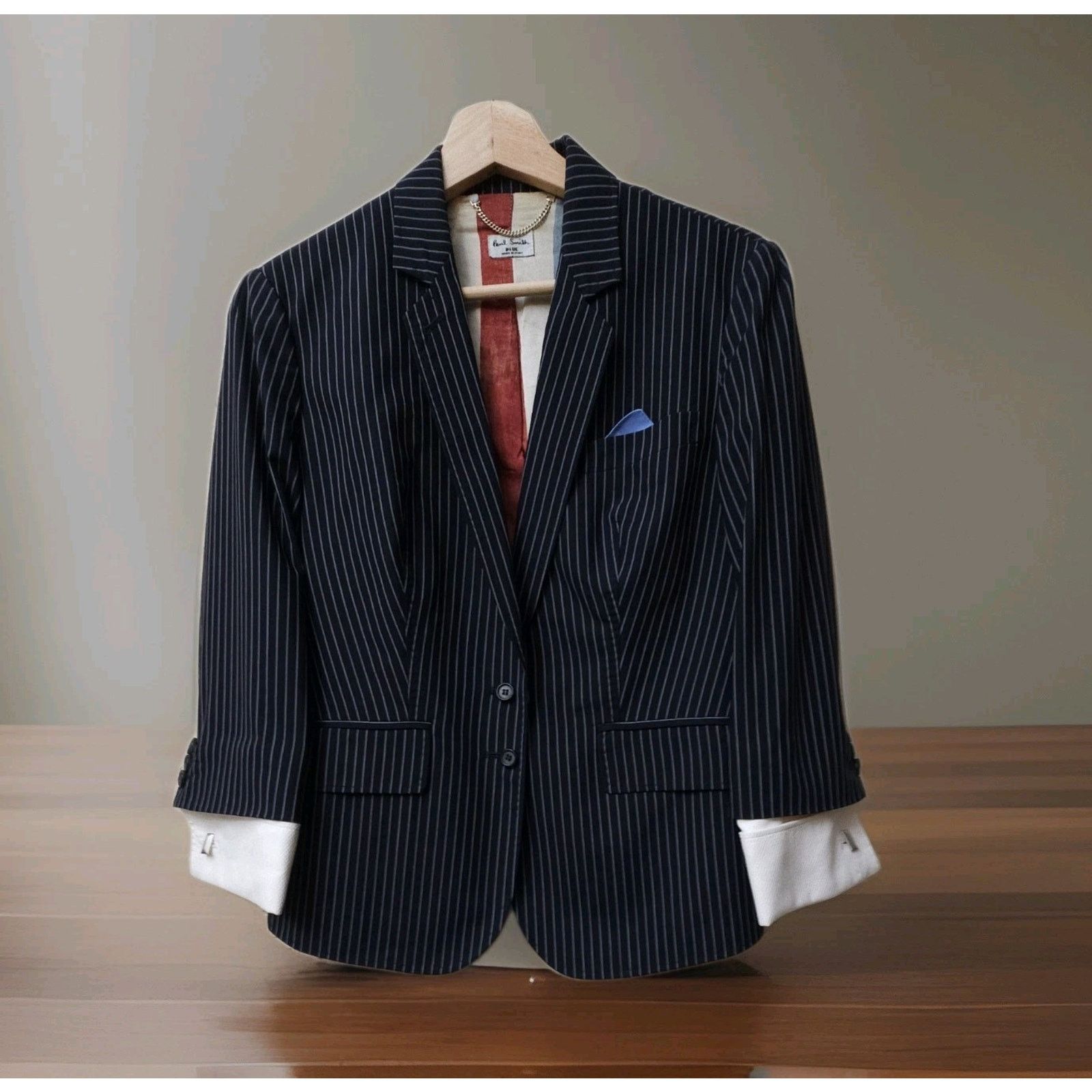 Paul Smith Paul Smith Wool Striped Blazer Italy Size 44 Size M / US 6-8 / IT 42-44 - 1 Thumbnail