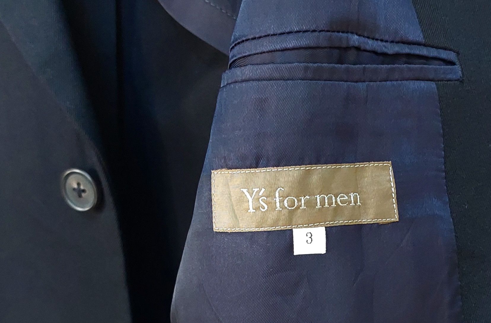 Y's for Men × Yohji Yamamoto Y's x Yohji Yamamoto Classic Three Buttons Coat/Blazer Size 42S - 9 Thumbnail