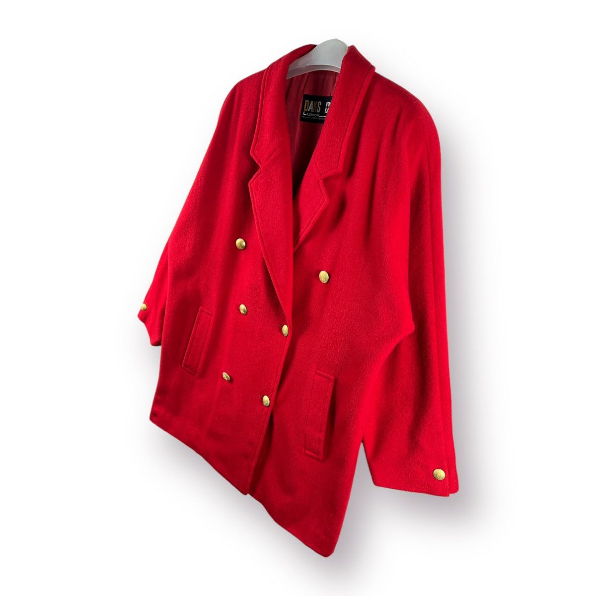 DAKS 🔥 Daks London Double Breasted in Red Size L / US 10 / IT 46 - 2 Thumbnail