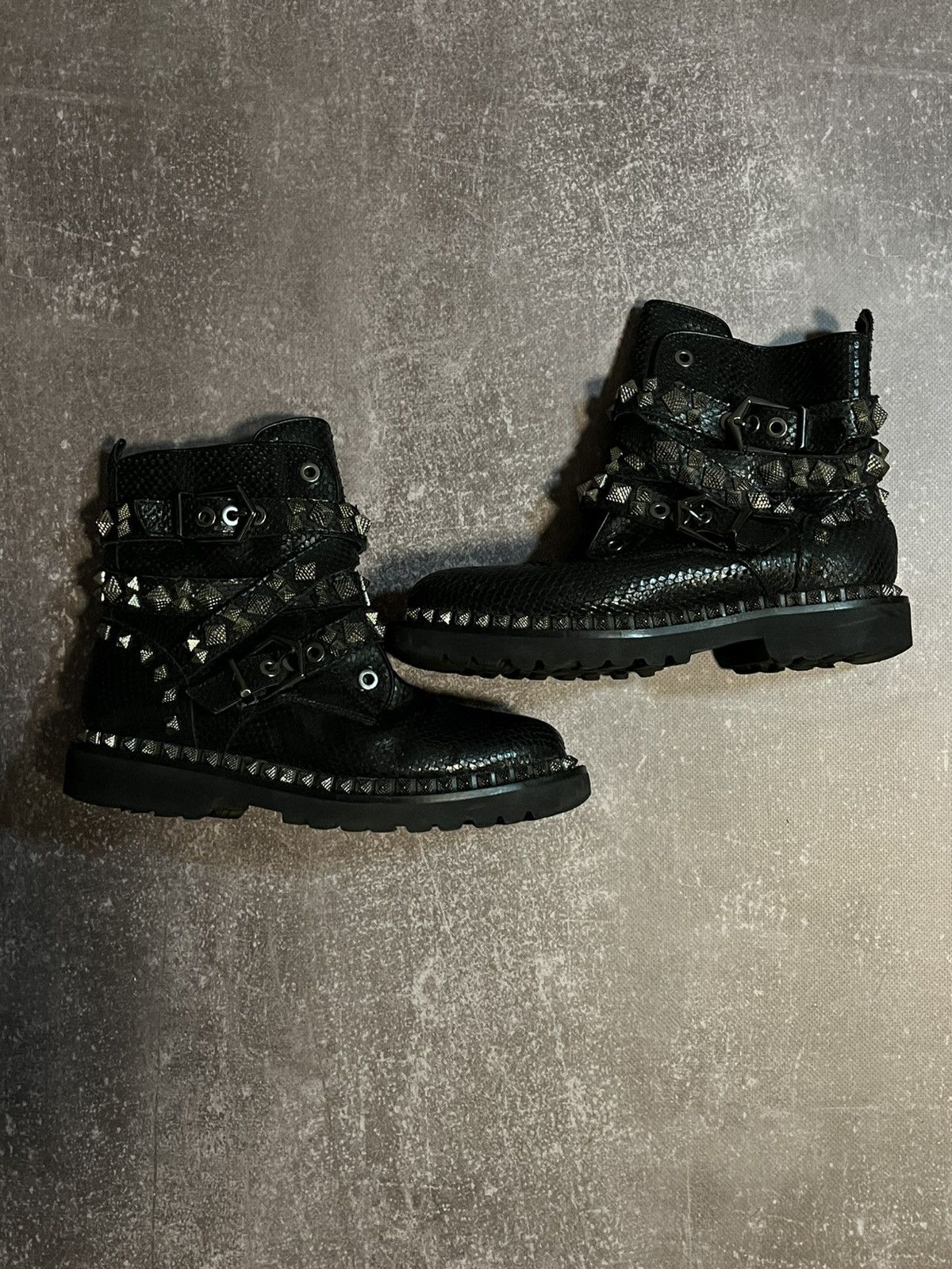 A.S.98 RARE Strap Studded Like AS 98 Airstep Vintage Ankle Boots Size US 9 / IT 39 - 6 Thumbnail