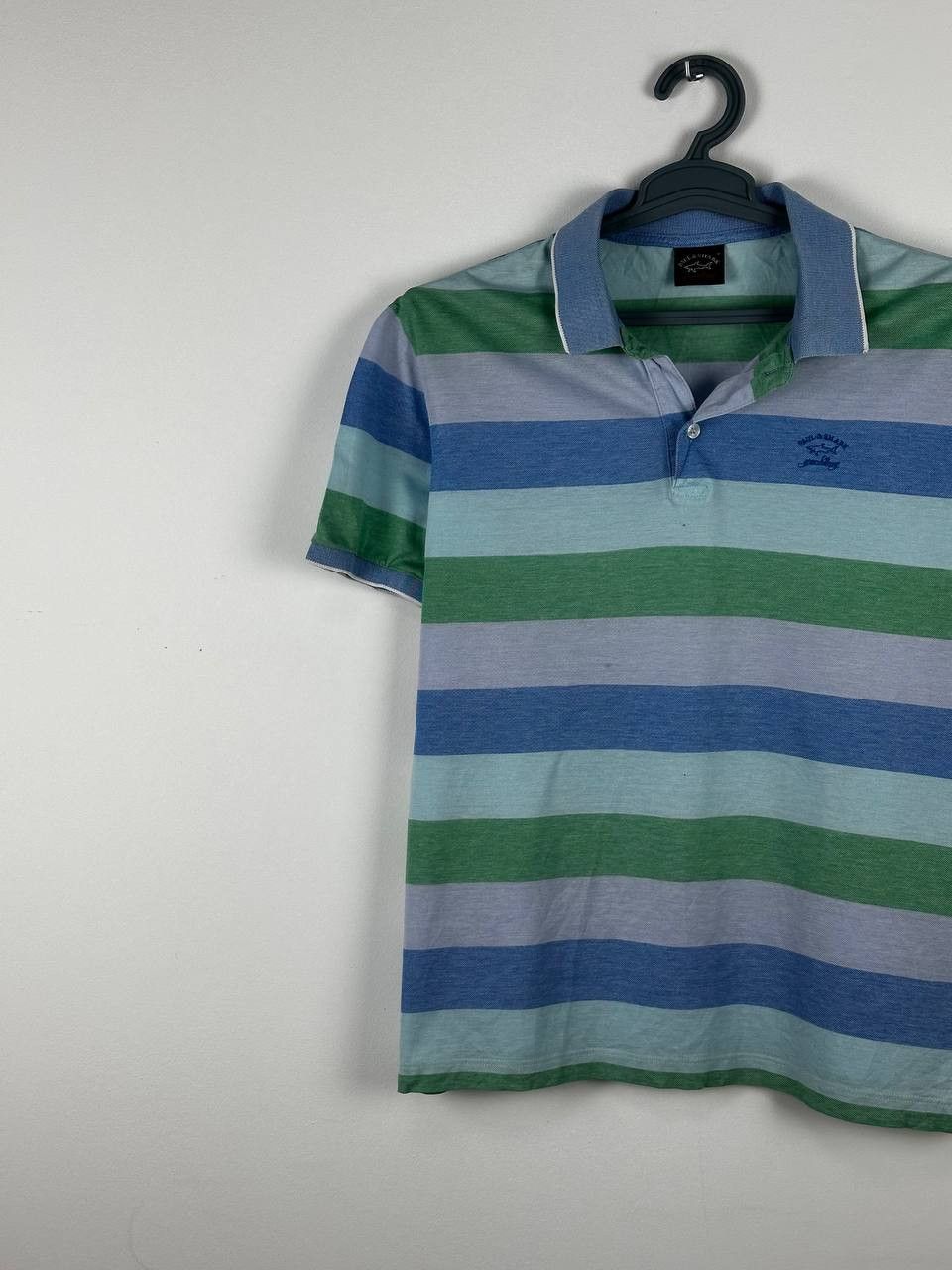 Designer × Paul & Shark Mens Paul Shark Yachting Polo Striped Size US M / EU 48-50 / 2 - 3 Thumbnail
