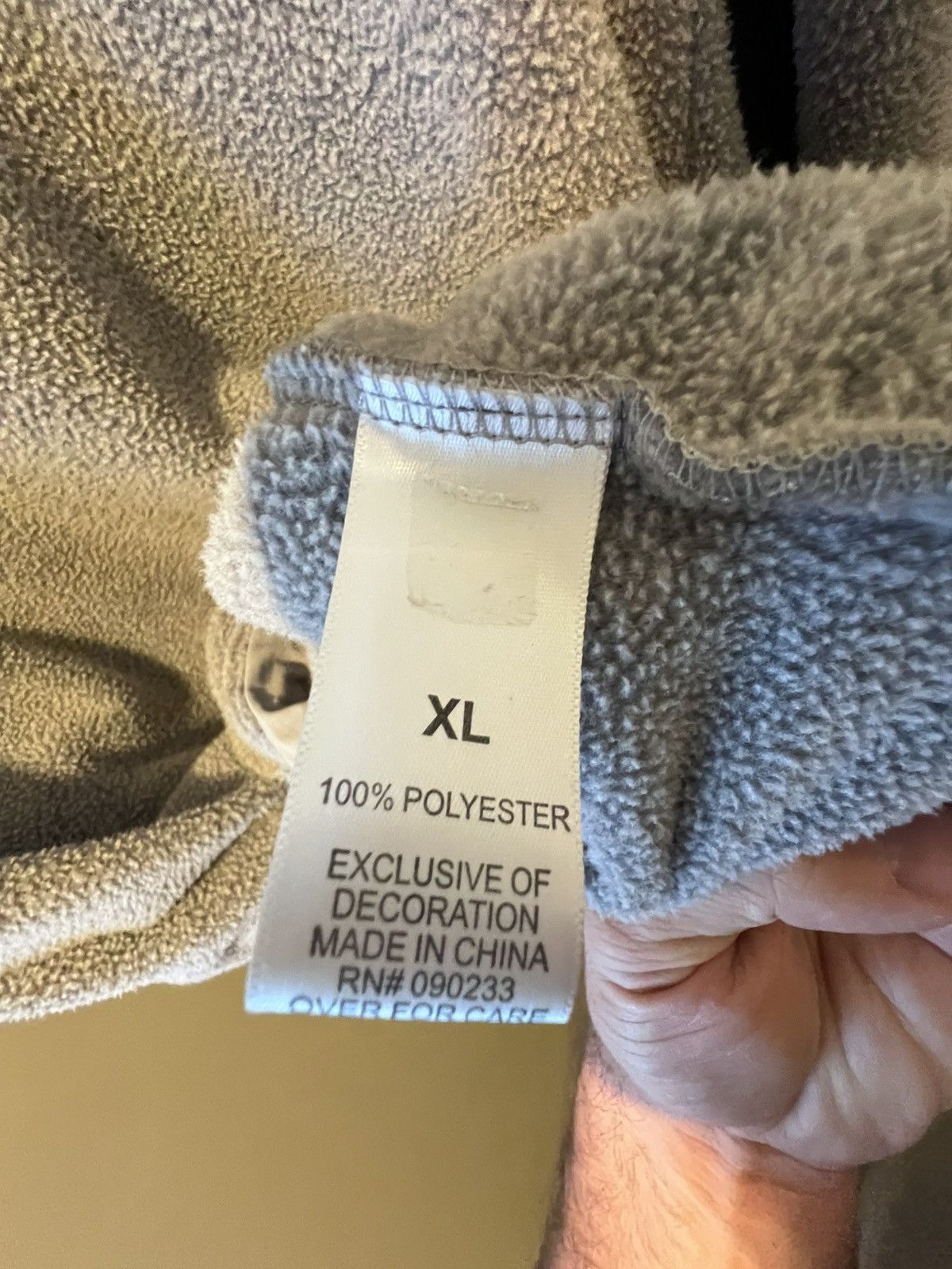 Essentials Fear of God Essentials half zip polar fleece Size US XL / EU 56 / 4 - 7 Thumbnail