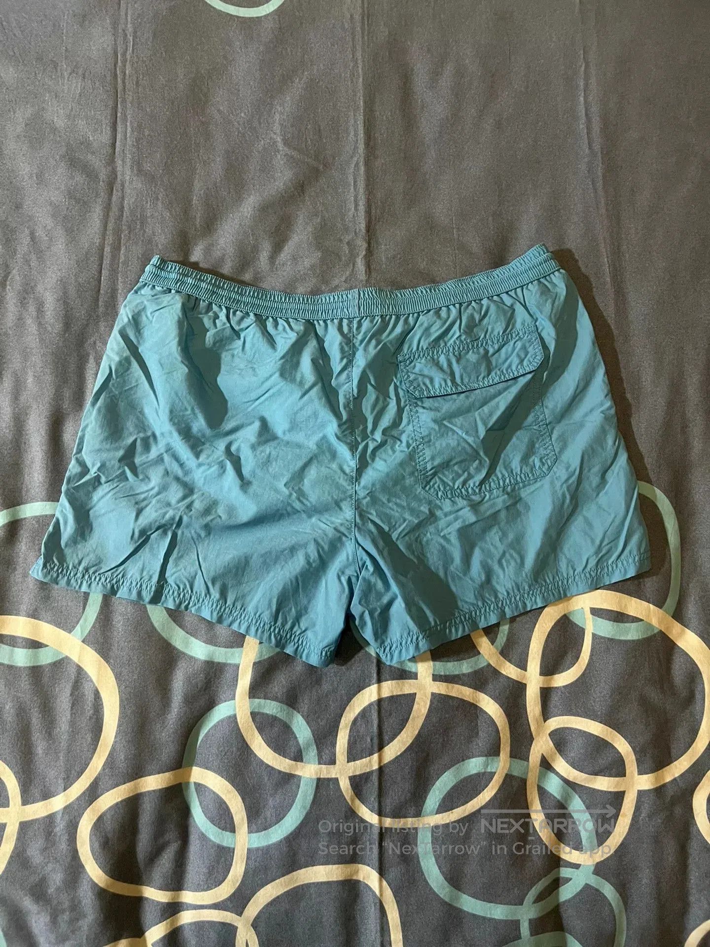 Burberry burberry embroidered beach shorts in lake blue. Size US 34 / EU 50 - 3 Thumbnail