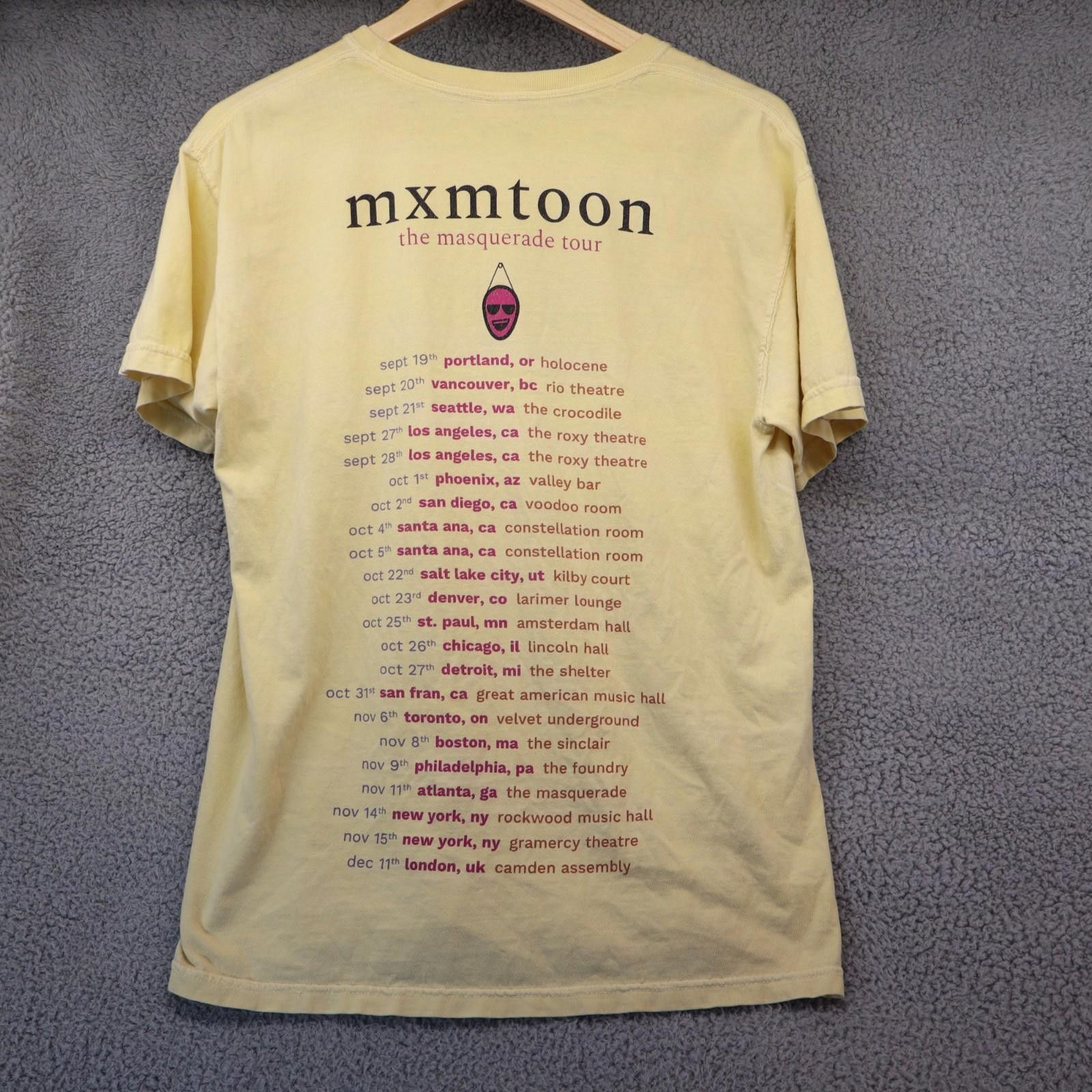 Other Rare MXMTOON Masquerade Tour Band Concert Tee t-shirt Medium Size US M / EU 48-50 / 2 - 7 Thumbnail