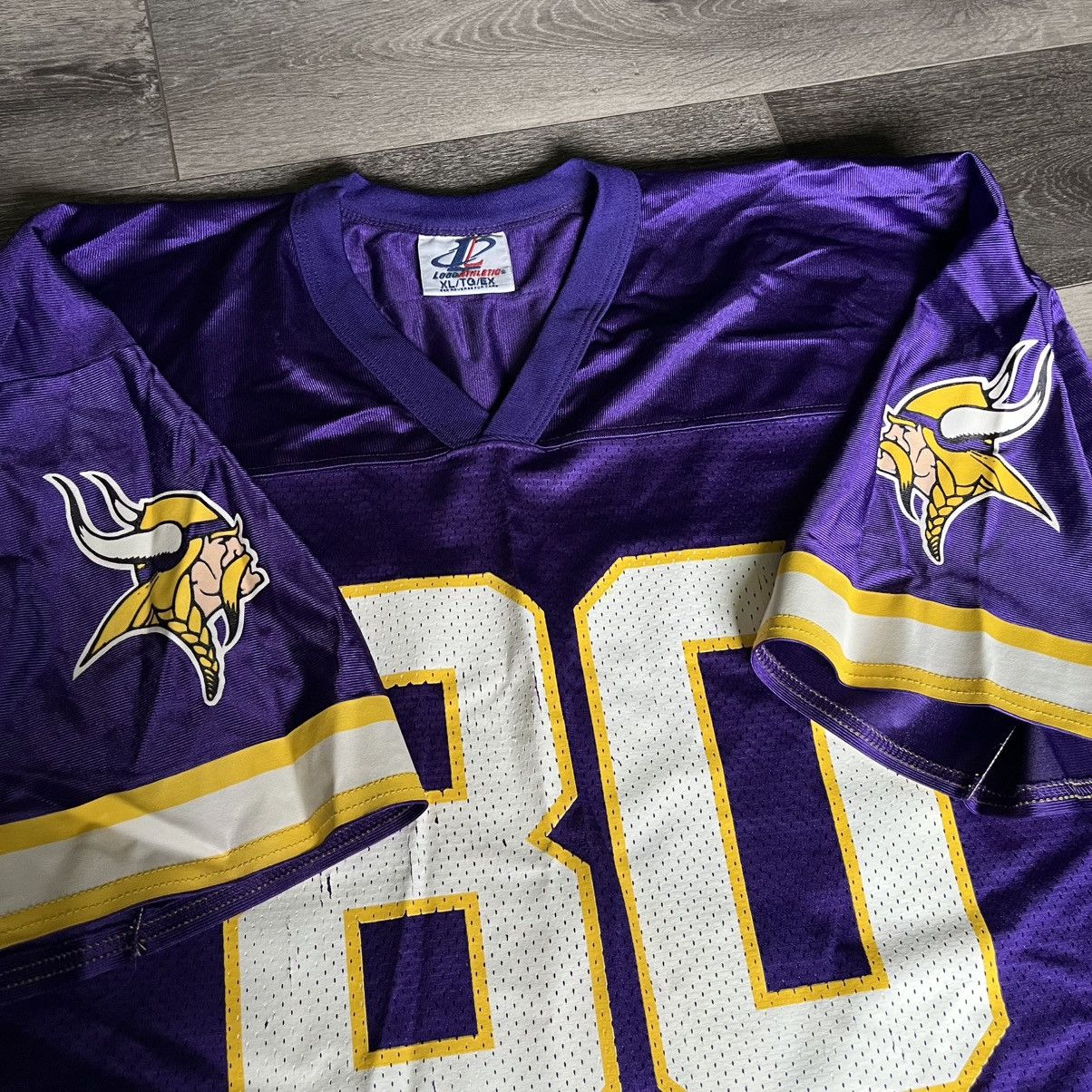 Logo Athletic × NFL × Vintage Vintage Minnesota Vikings Cris Carter Logo Athletic Jersey Size US XL / EU 56 / 4 - 10 Thumbnail