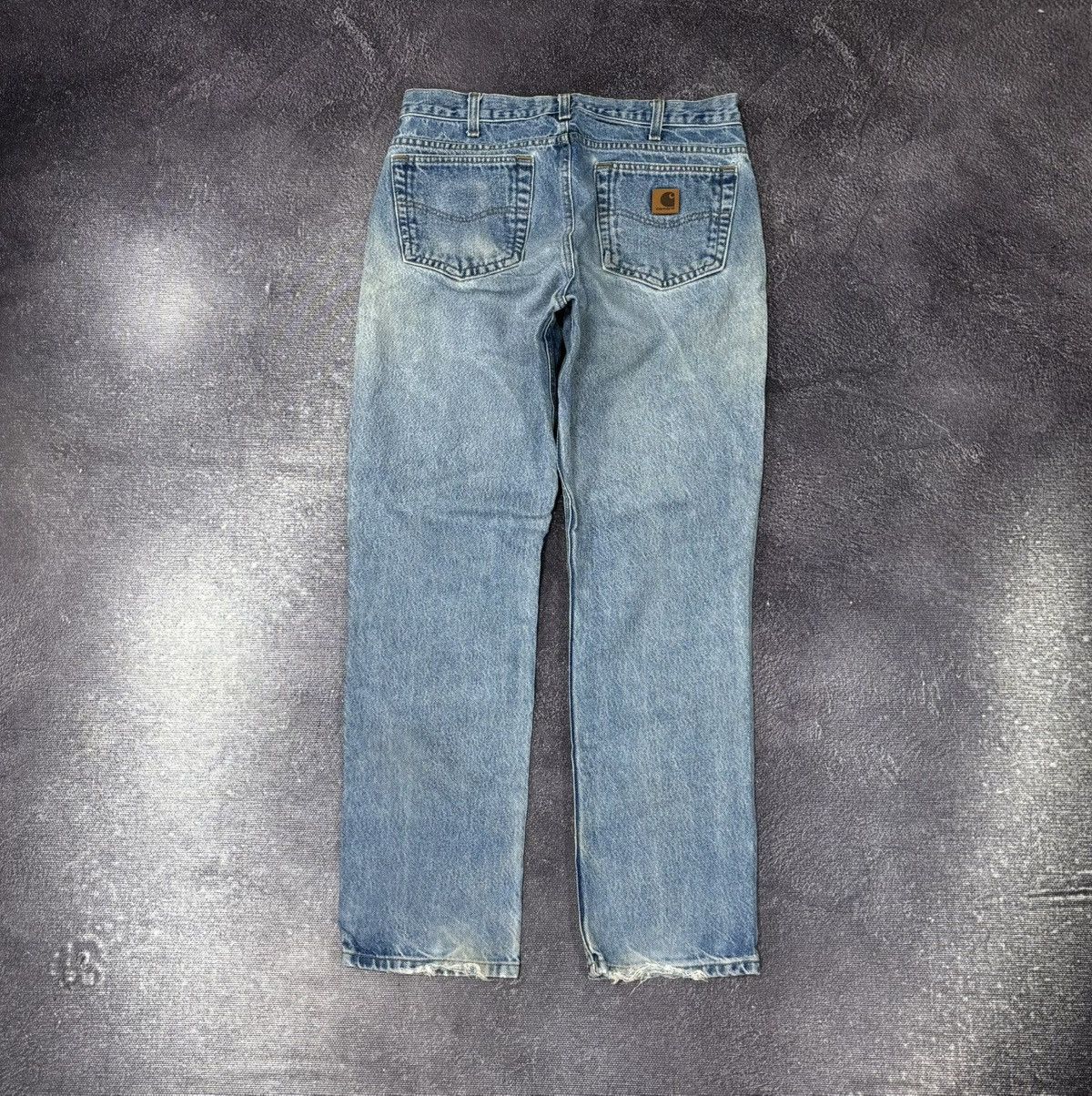Carhartt Vintage Carhartt USA Faded Washed Blue Hype Denim Jeans Size US 32 / EU 48 - 1 Thumbnail