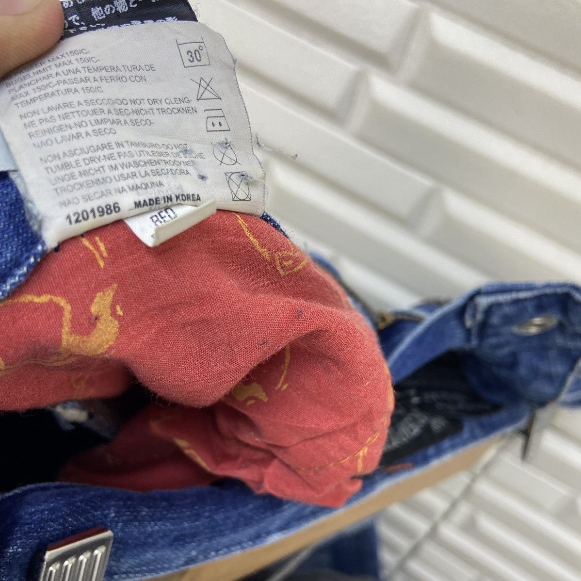 Japanese Brand Japanese Brand Gold Label Red Pepper Flare Jeans Size 29" - 25 Thumbnail