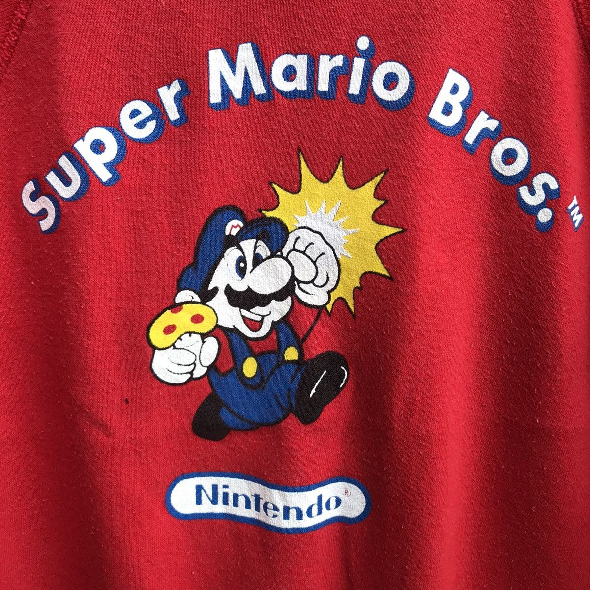 Nintendo Vintage rare 80s NINTENDO Super Mario game Size US M / EU 48-50 / 2 - 3 Thumbnail