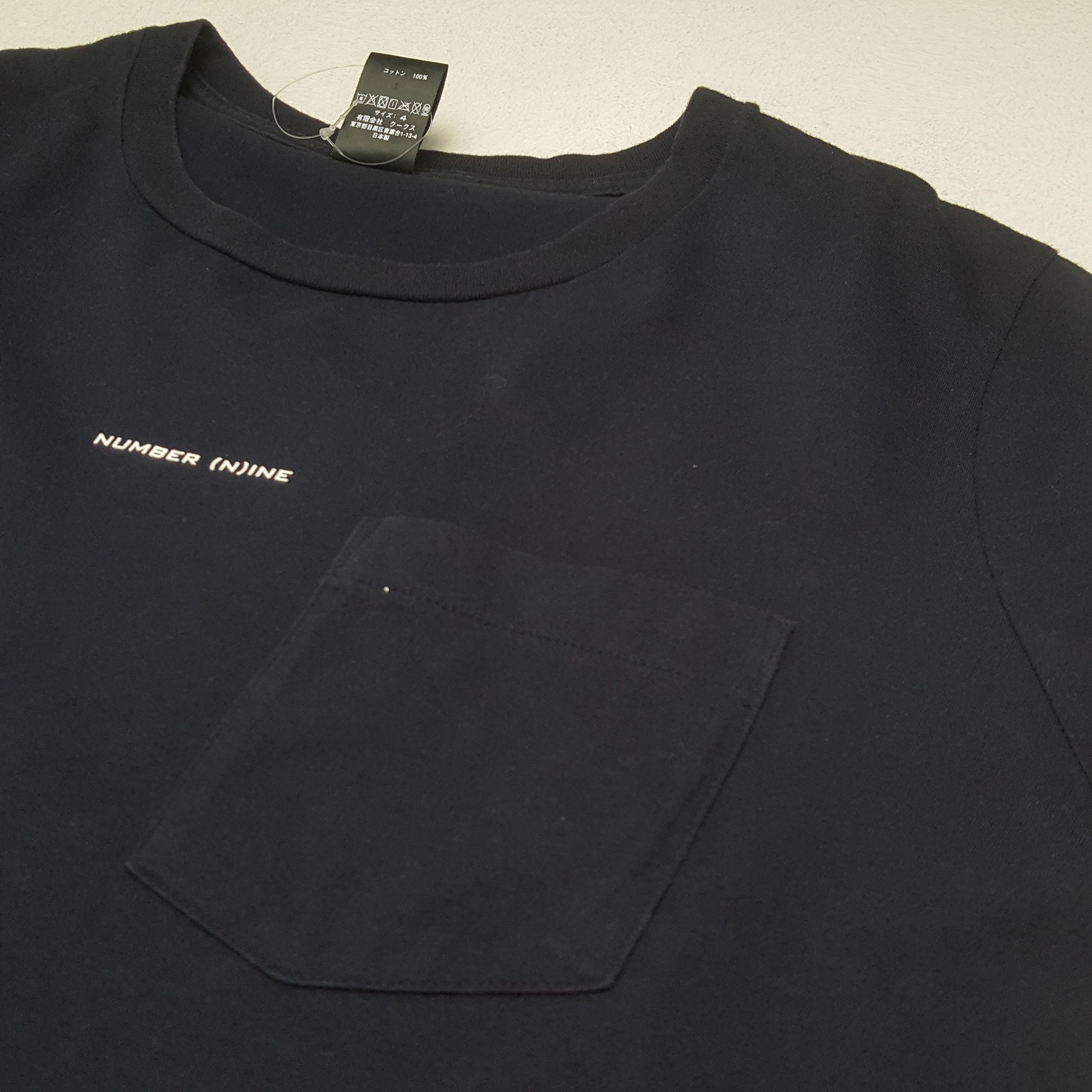 Number (N)ine NUMBER NINE Japanese Brand Designer Tshirt C285N55 Size US L / EU 52-54 / 3 - 6 Thumbnail