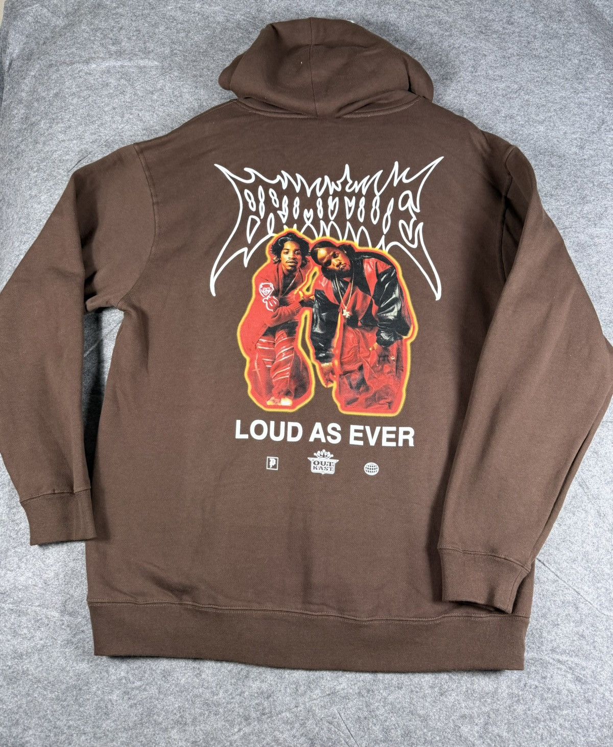 Primitive Primitive x OutKast “Loud As Ever / ATLiens” Hoodie Brown XL Size US XL / EU 56 / 4 - 1 Thumbnail
