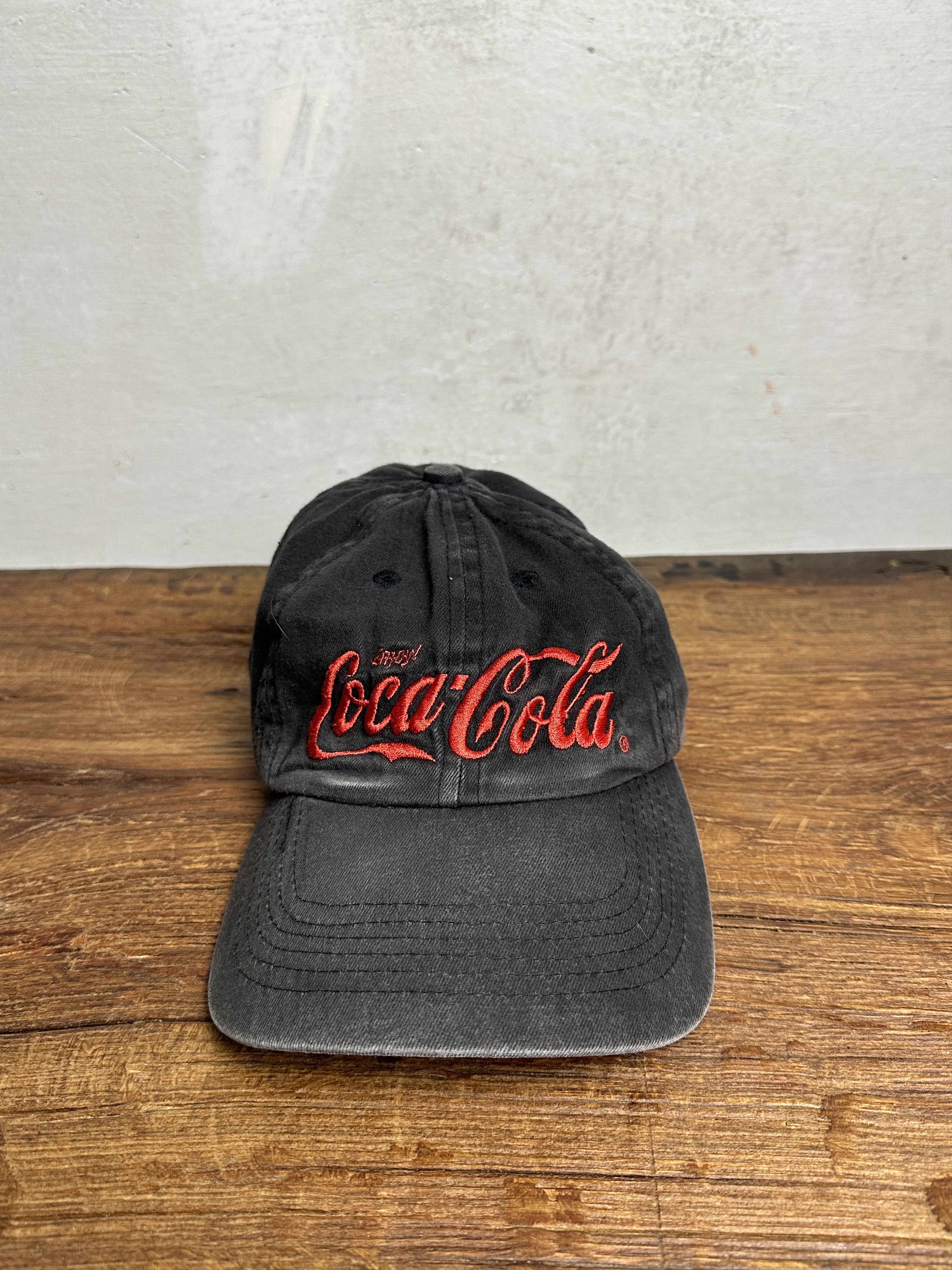 Coca Cola Vintage Coca Cola Embroidered Logo Cap Size ONE SIZE - 6 Thumbnail