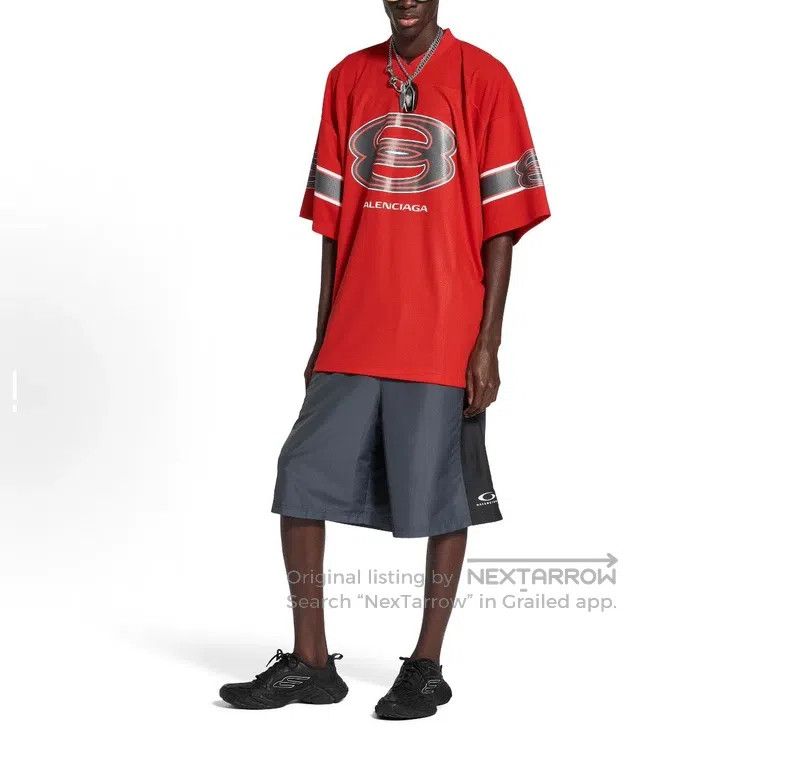 Balenciaga Balenciaga Double Ring Olive Ball 25 Short Sleeve Size US XL / EU 56 / 4 - 7 Thumbnail