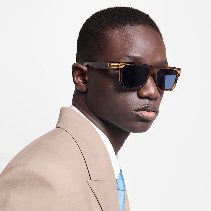 Louis Vuitton LV Slide Square Sunglasses Size ONE SIZE - 4 Thumbnail