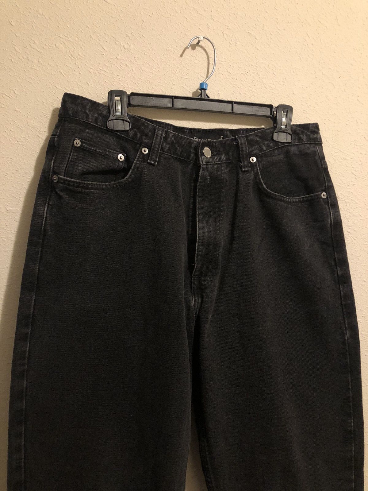 Calvin Klein × Vintage Vintage Y2K Calvin Klein Loose Fit Baggy Jeans Straight Leg Size US 34 / EU 50 - 2 Thumbnail