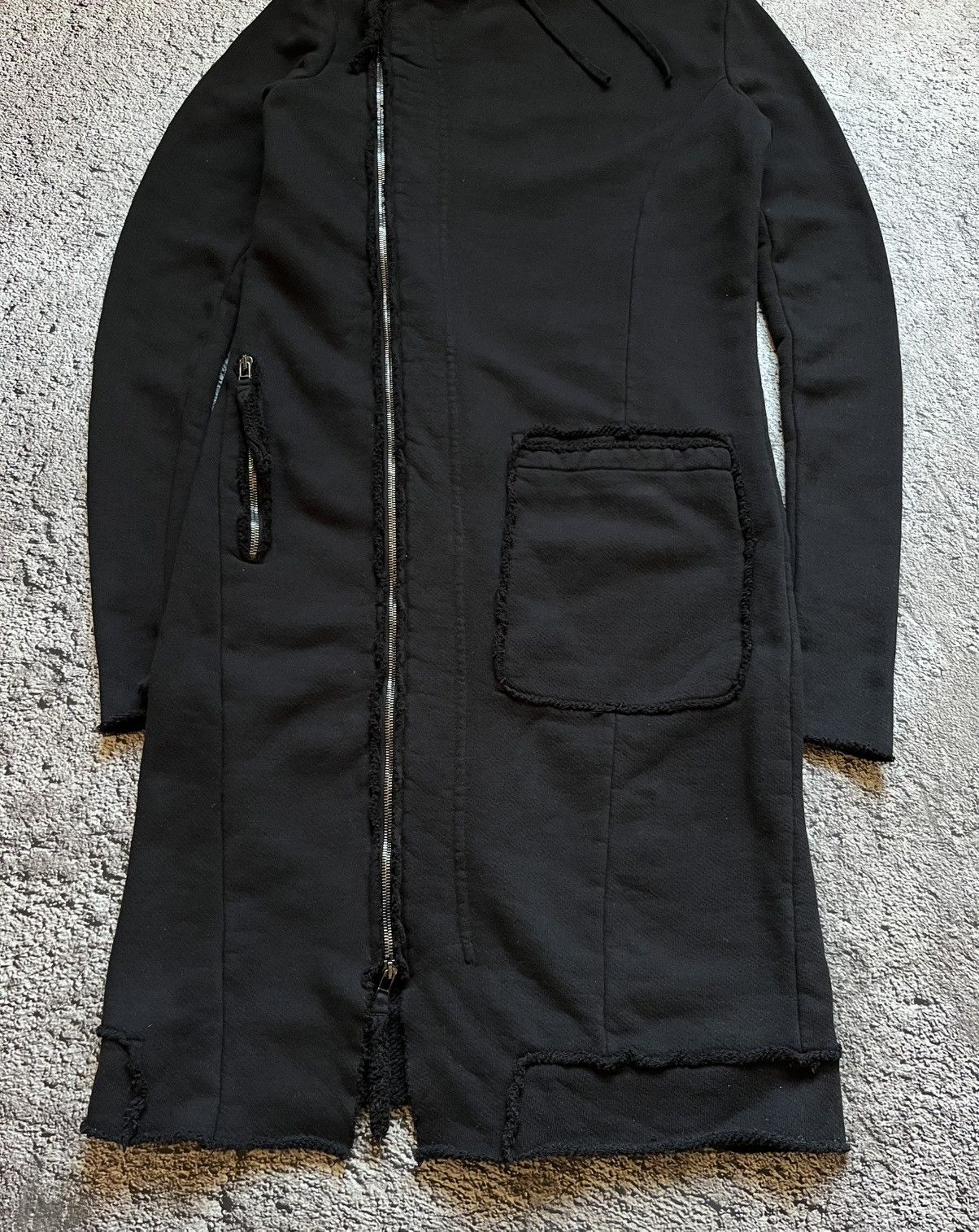PAL OFFNER Pal Offner Asymmetric Hooded Long Jacket Size 3 (fits M-L) Size M / US 6-8 / IT 42-44 - 11 Thumbnail
