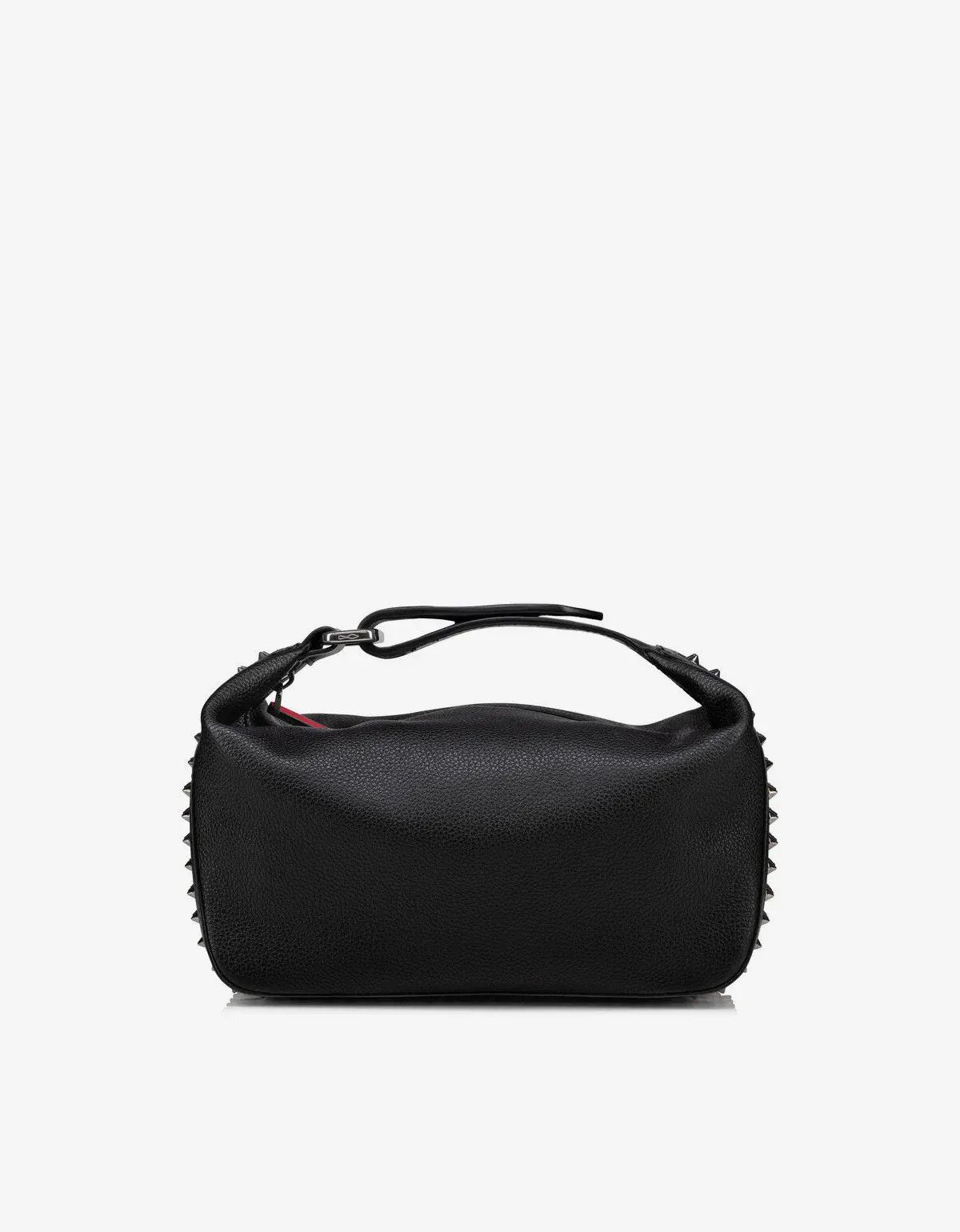 Christian Louboutin Christian Louboutin Black Funky Leather Wash Bag Size ONE SIZE - 1 Thumbnail