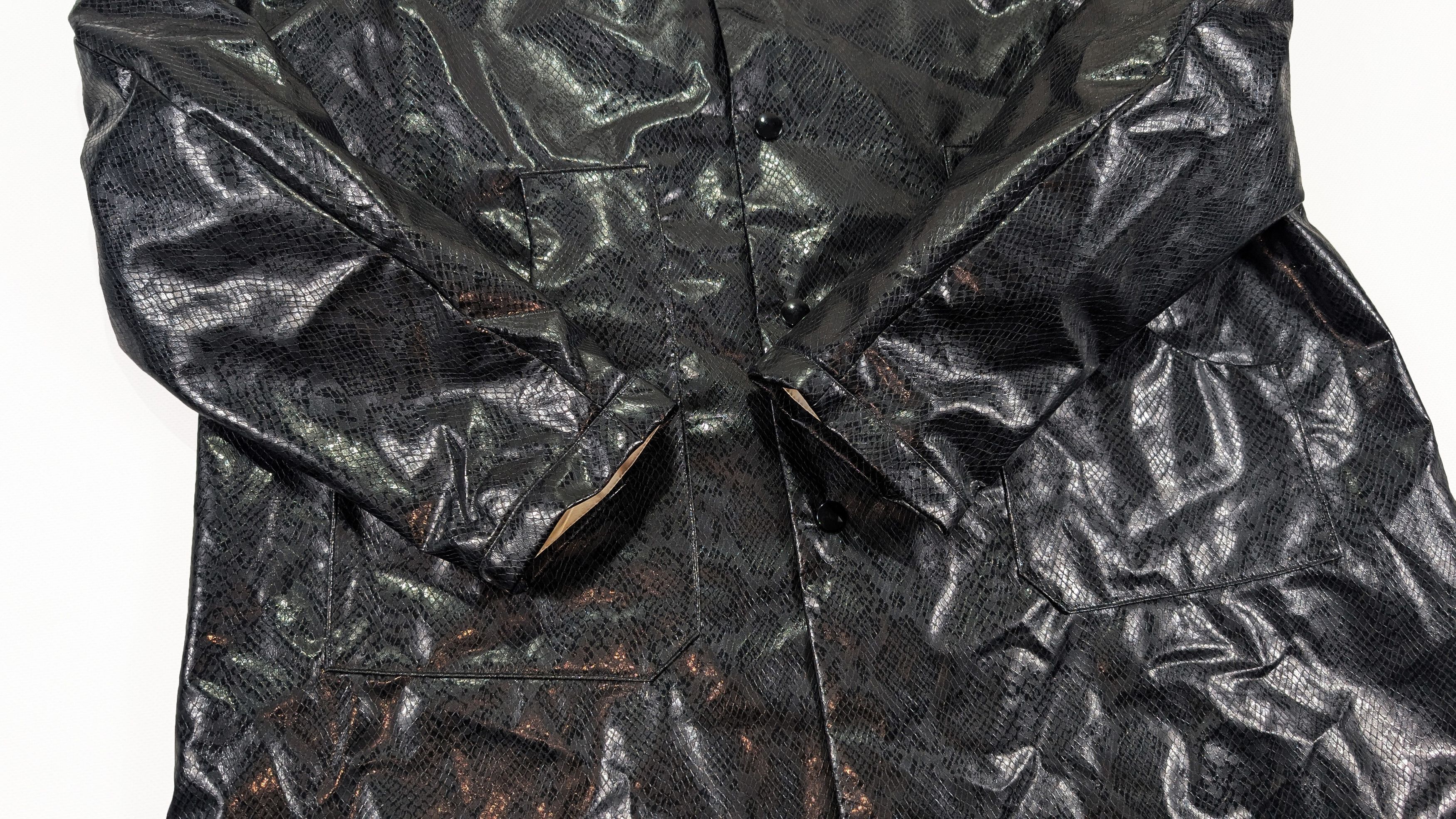Needles Needles Python Print Coach Jacket Size 2 Made in Japan Size US M / EU 48-50 / 2 - 5 Thumbnail