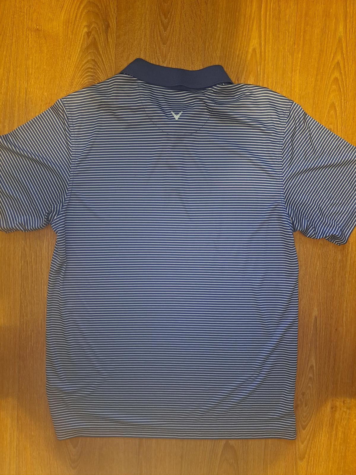 Callaway Callaway Golf Polo Shirt Mens XXL Blue White Striped Size US XXL / EU 58 / 5 - 5 Thumbnail