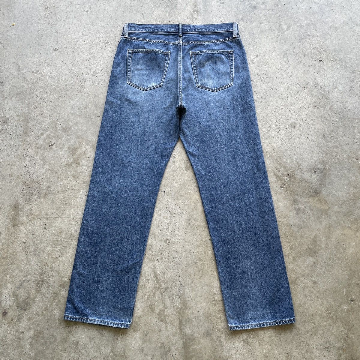 Japanese Brand Vintage Japanese Brand Jeans Faded Denim Pants W35x31 Size US 35 - 10 Thumbnail