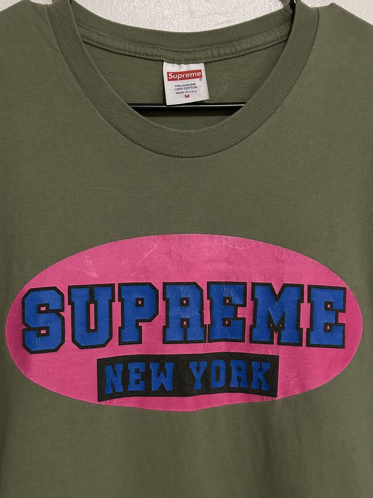 Supreme Supreme New York Tee Size US M / EU 48-50 / 2 - 2 Thumbnail