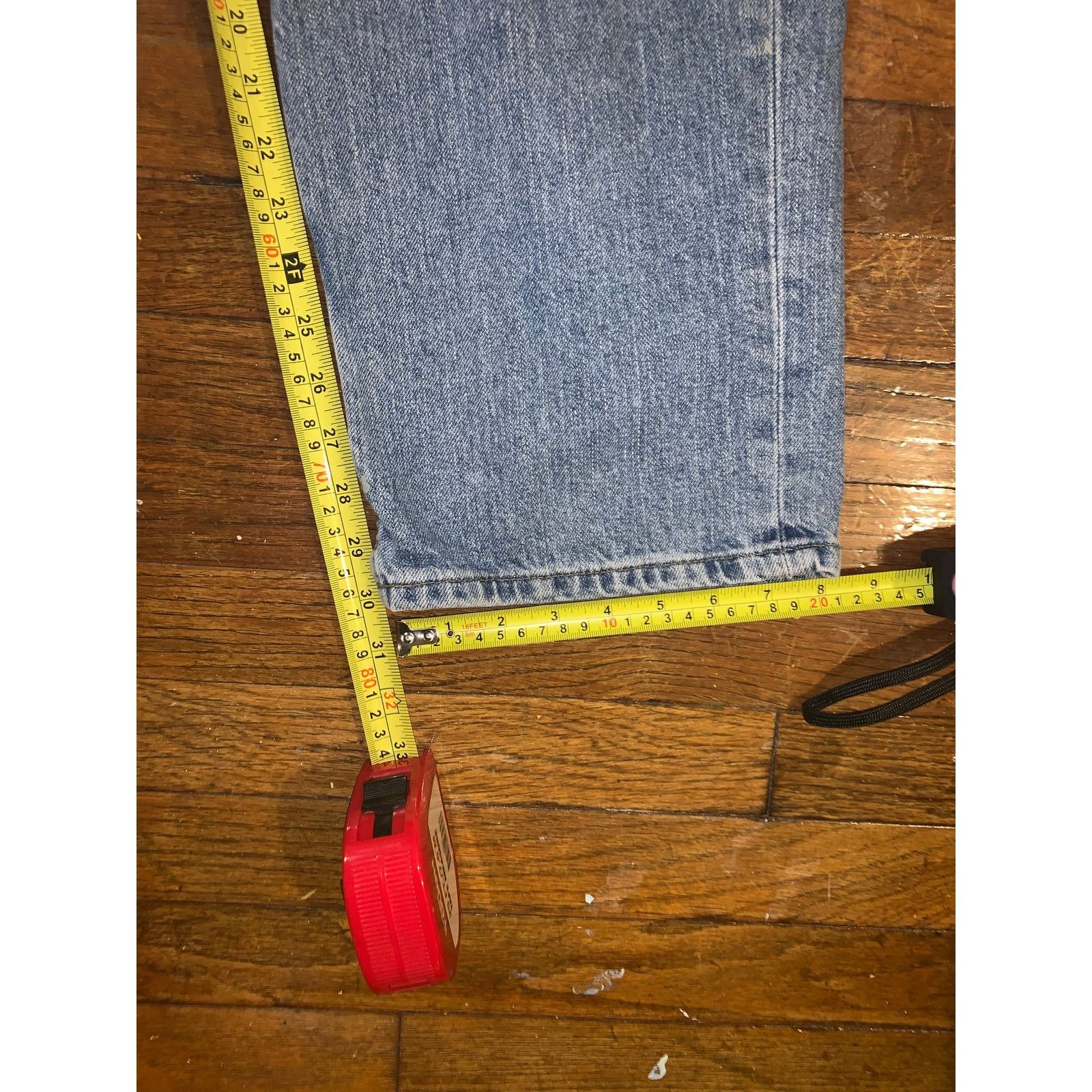 Nautica × Vintage Nautica Jeans Company Light Wash Denim Jeans 38x32 USA Fit Size US 38 / EU 54 - 7 Thumbnail