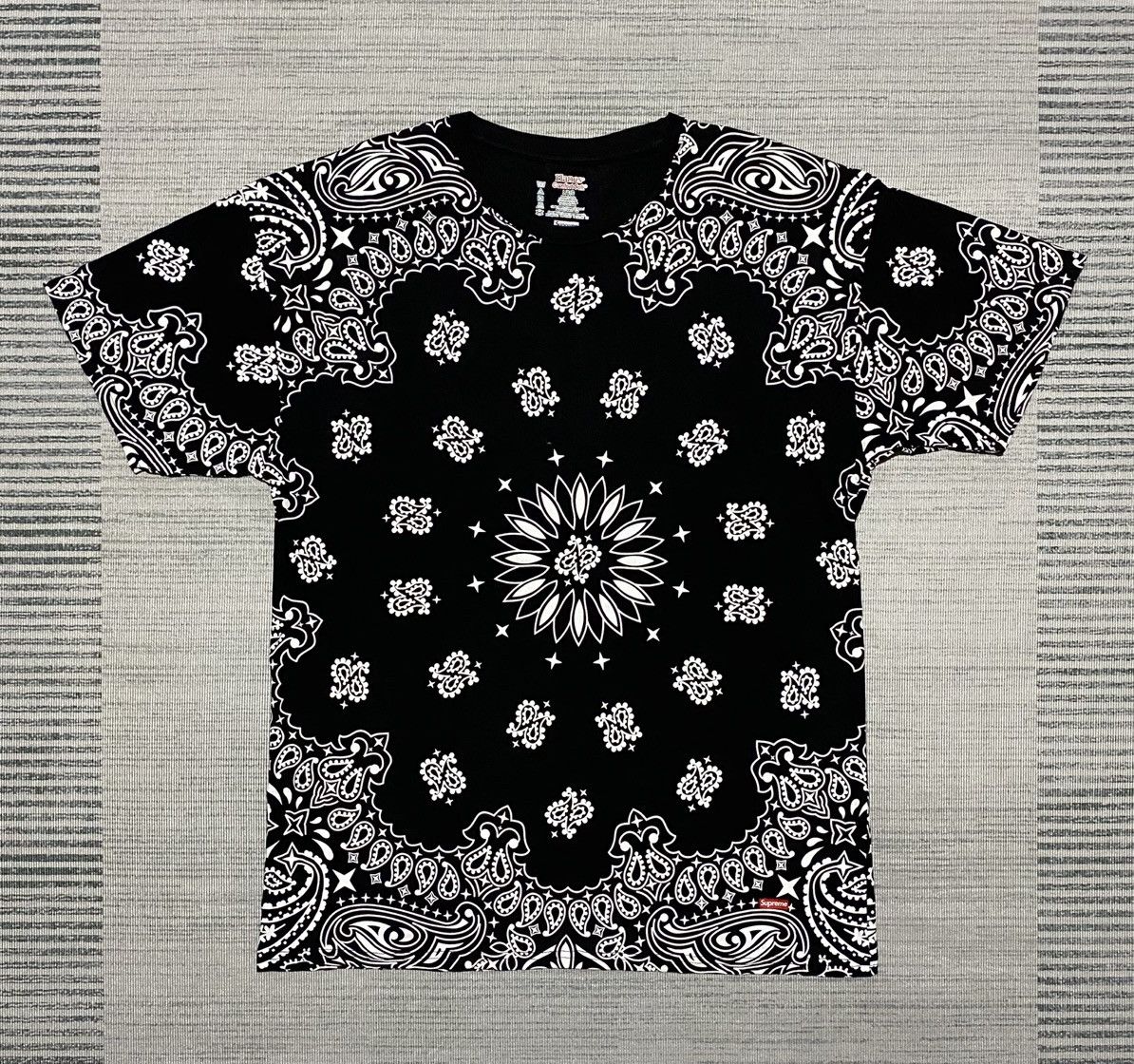 Supreme Supreme Hanes Bandana Paisley Tagless T-Shirts Size US L / EU 52-54 / 3 - 1 Thumbnail