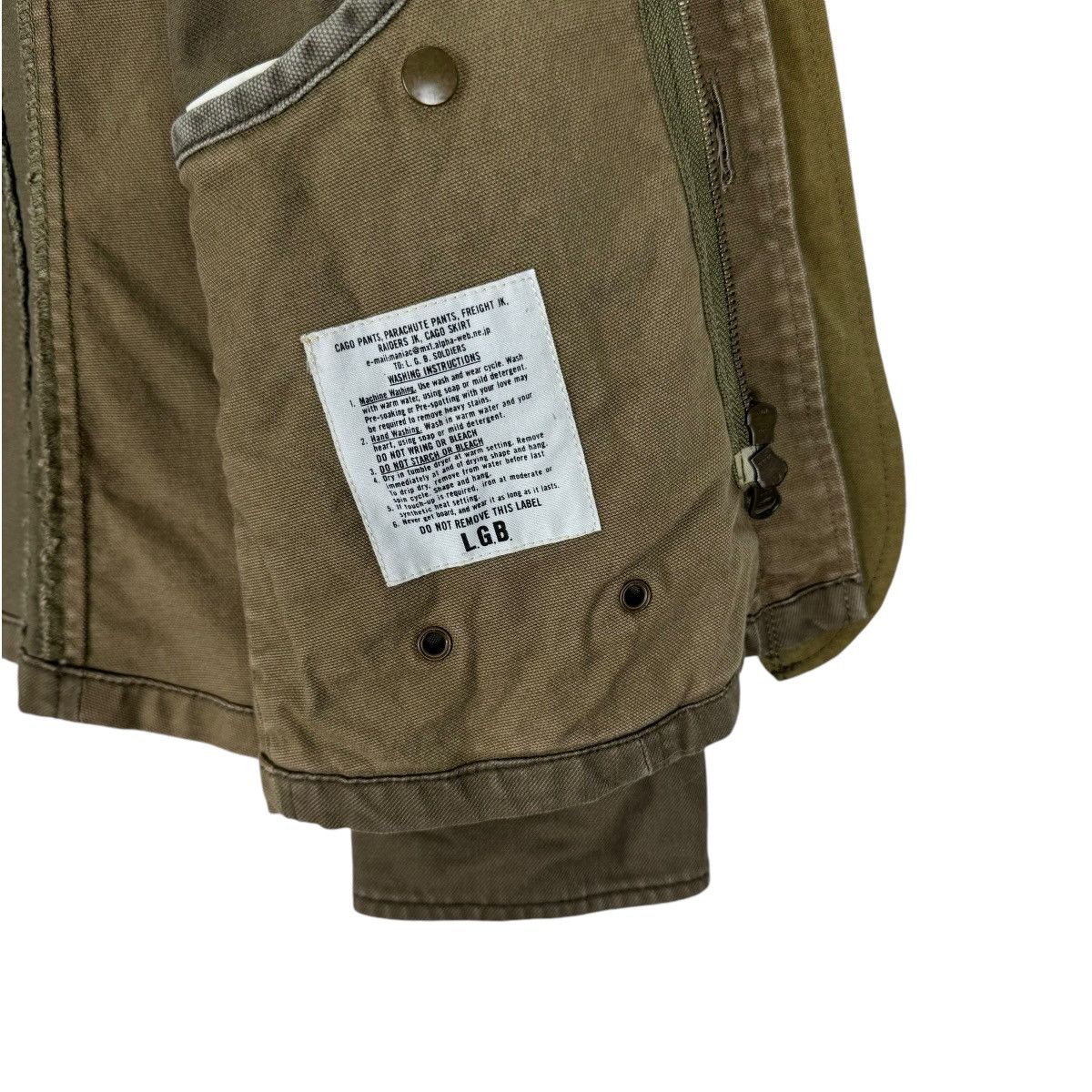 Le Grande Bleu (L.G.B.) ⚡️L.G.B SOLDIERS MULTI POCKET MILITARY JACKET Size US S / EU 44-46 / 1 - 12 Thumbnail