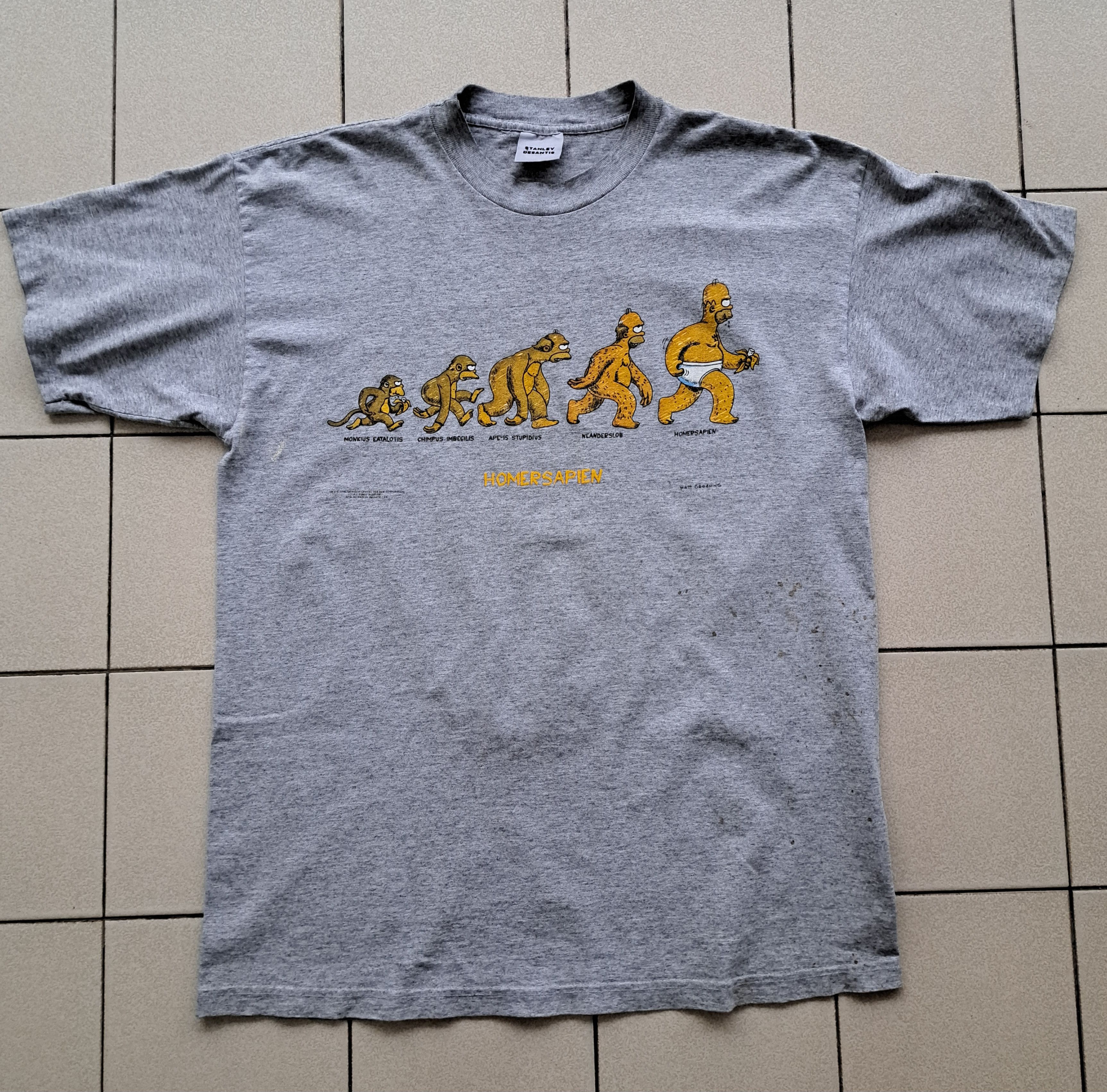 Vintage Vintage Stanley Desantis Simpsons T-Shirt Size US XL / EU 56 / 4 - 1 Thumbnail