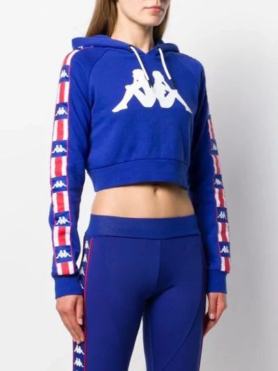 Kappa Fall/Winter 2019 Kappa LA Berry Cropped Hoodie Size XS / US 0-2 / IT 36-38 - 14 Thumbnail