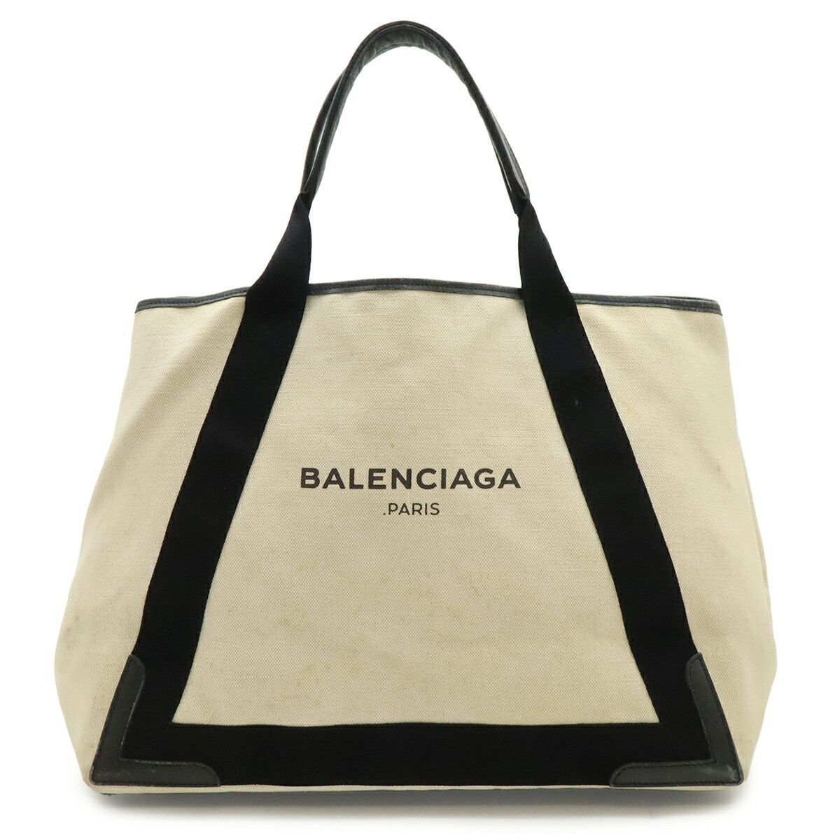 Balenciaga Balenciaga Balenciaga Navy Cabas Tote Bag Textile Tote Bag 339936 DUTY FREE for USA Size ONE SIZE - 1 Thumbnail