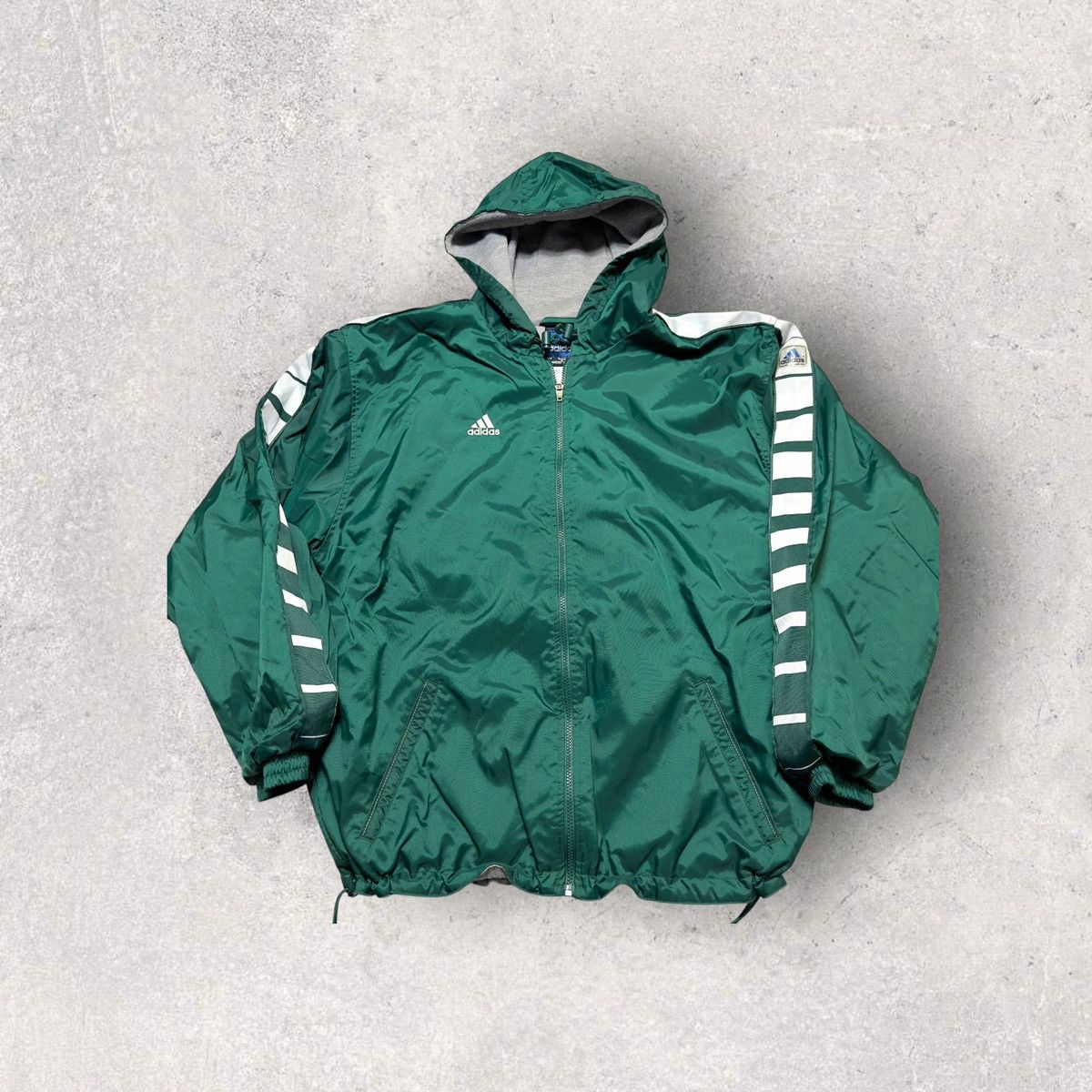 Adidas × Vintage Vintage Adidas jacket Size US L / EU 52-54 / 3 - 1 Thumbnail