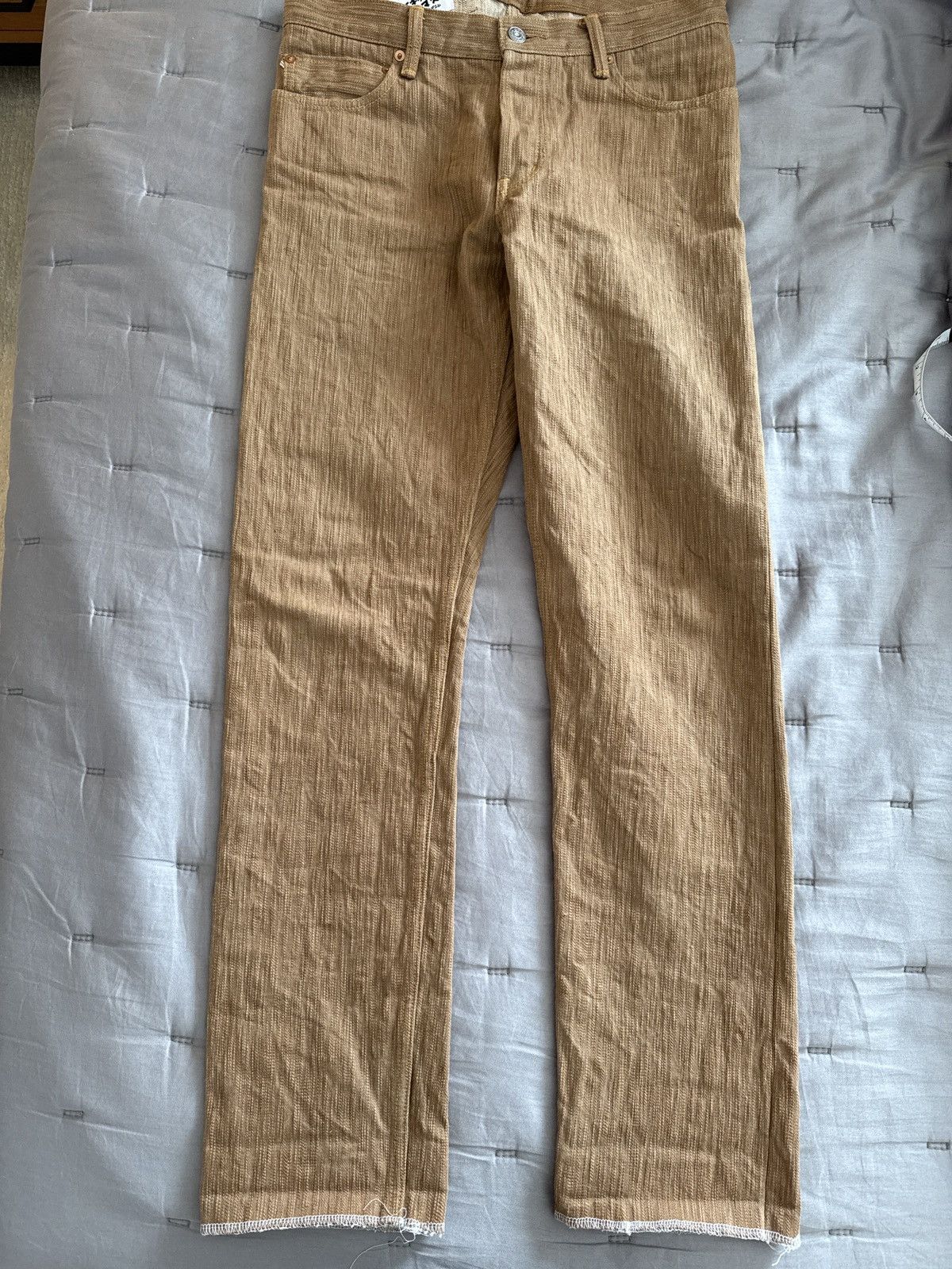Naked & Famous Naked & Famous Tokushima Hand Dyed Kakishibu Super Guy Size US 32 / EU 48 - 5 Thumbnail