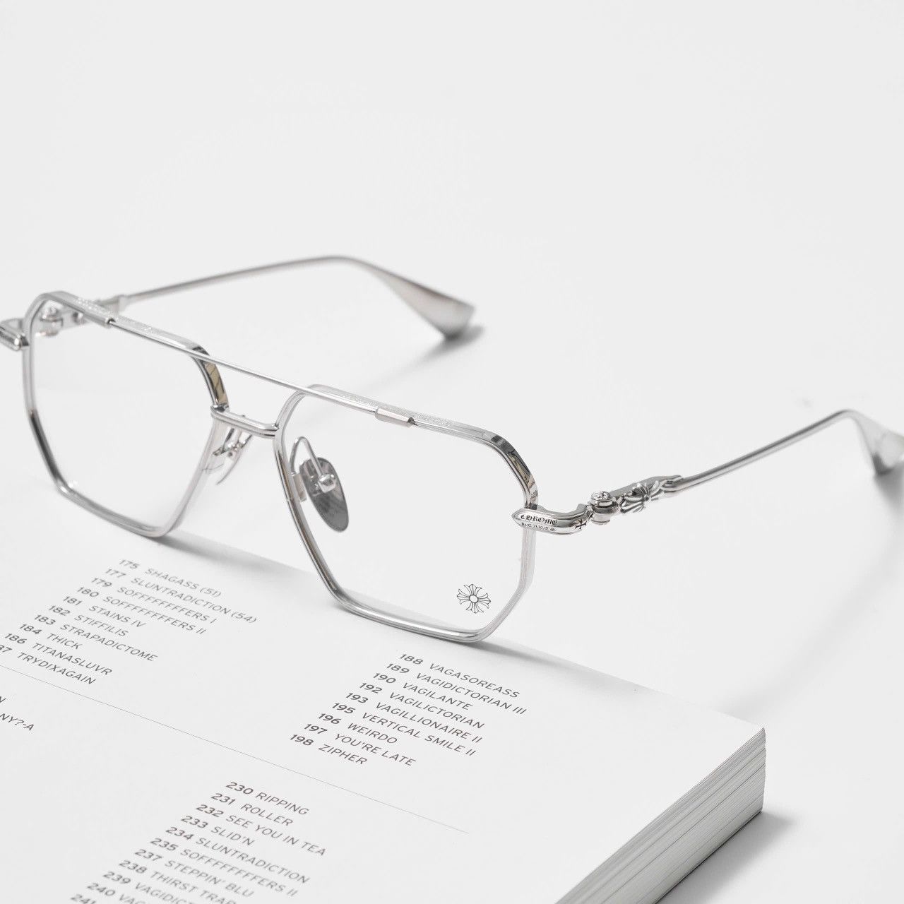 Chrome Hearts CHROME HEARTS PHUNK BRUSHED SILVER - 55/15/143 Size ONE SIZE - 2 Thumbnail