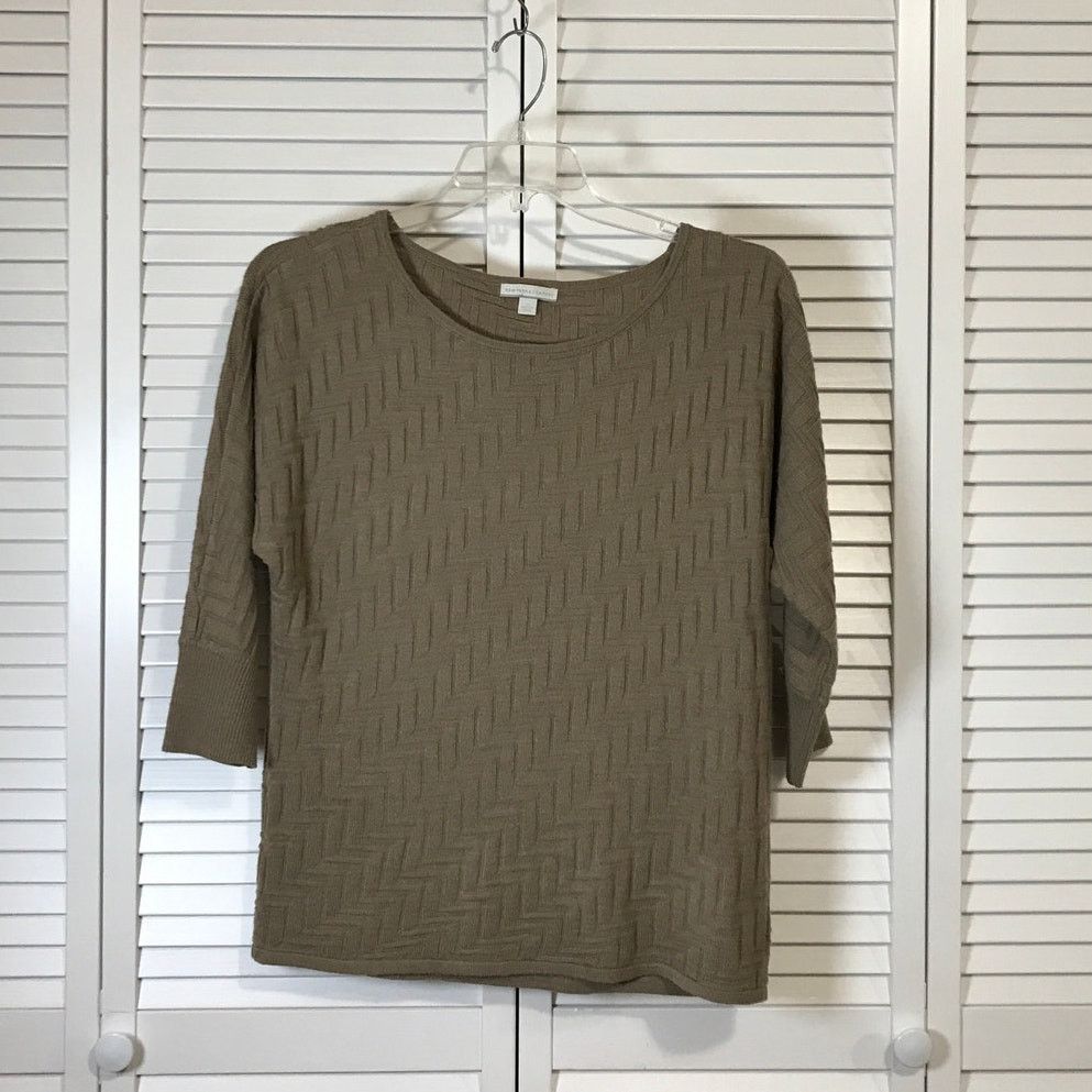 Other New York & Company Round Neck ¾ Sleeve Sweater M Size M / US 6-8 / IT 42-44 - 1 Thumbnail