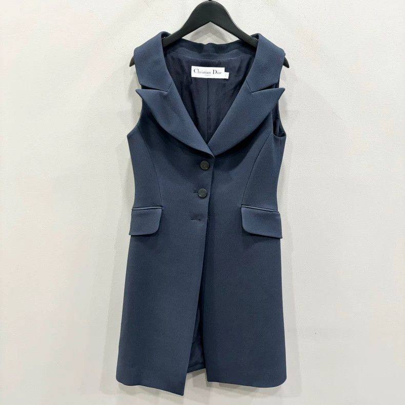 Dior classic Dior sleeveless dress vest jumpsuit-dmc Size US M / EU 48-50 / 2 - 1 Thumbnail
