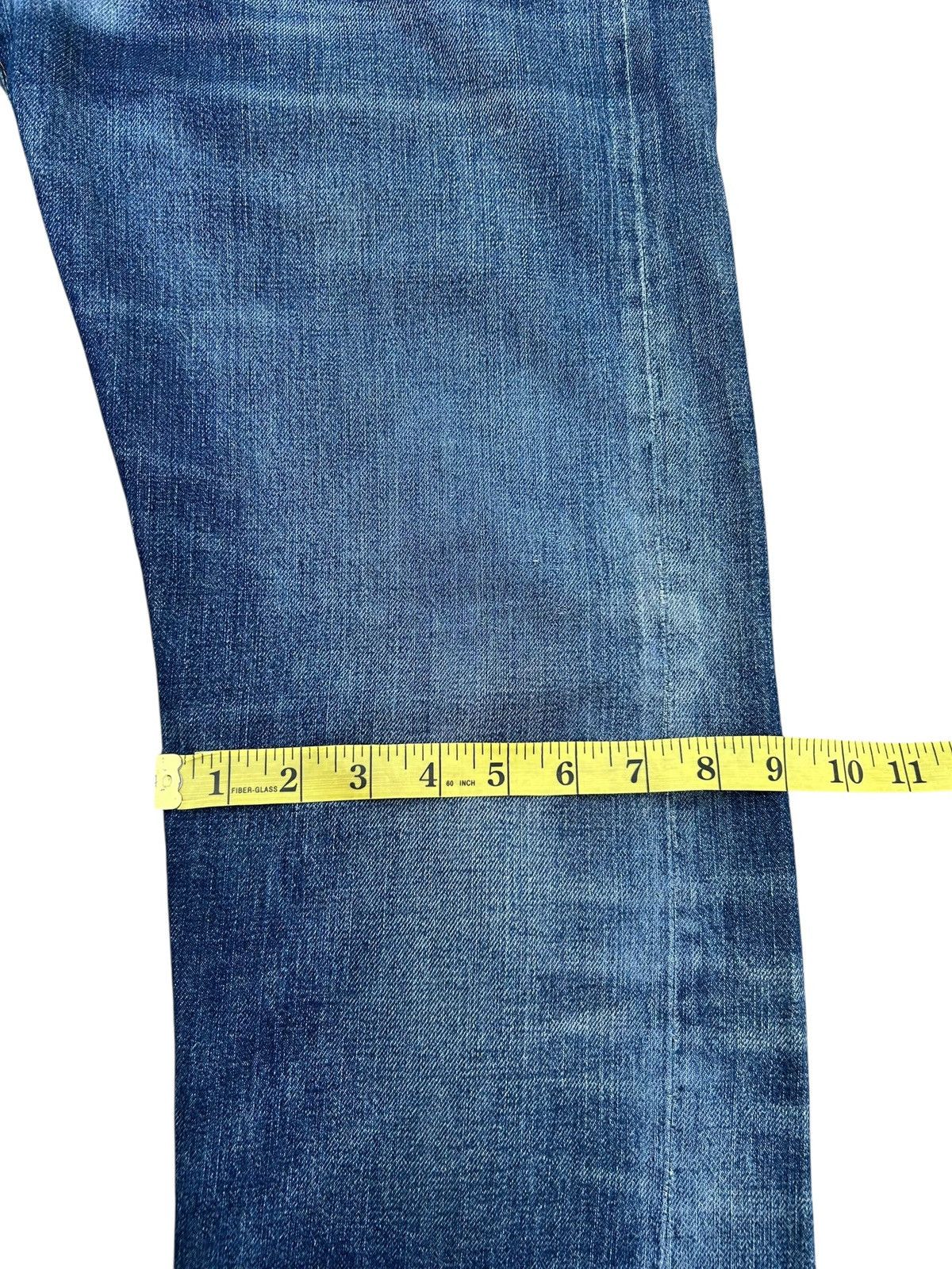 Kapital Thrashed Levis 501XX Big E Selvedge Distressed Denim Jeans Size US 35 - 22 Thumbnail
