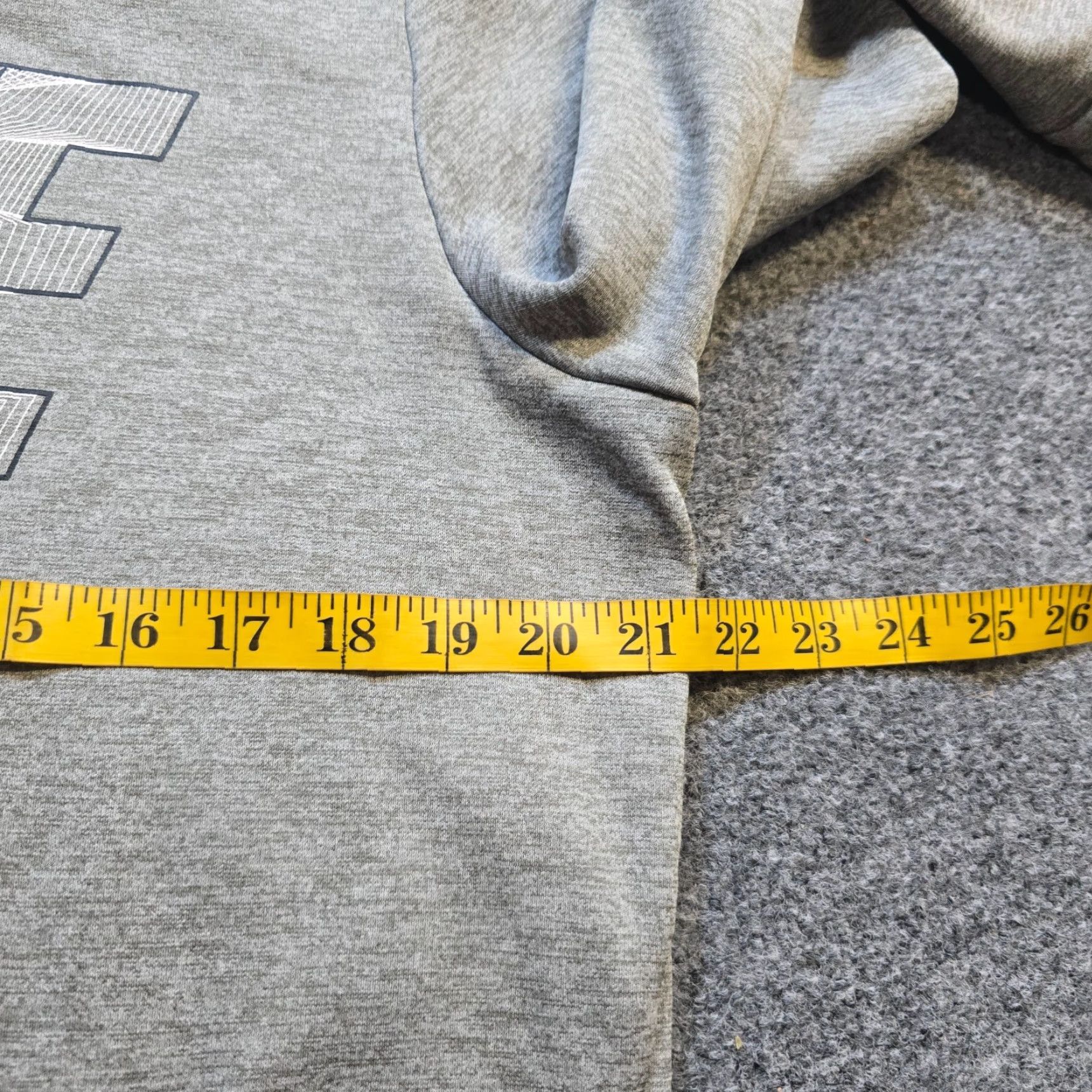 Nike Nike Sweatshirt Mens Hoodie Gray Logo Drifit Pockets Pullover Regular M Size US M / EU 48-50 / 2 - 6 Thumbnail