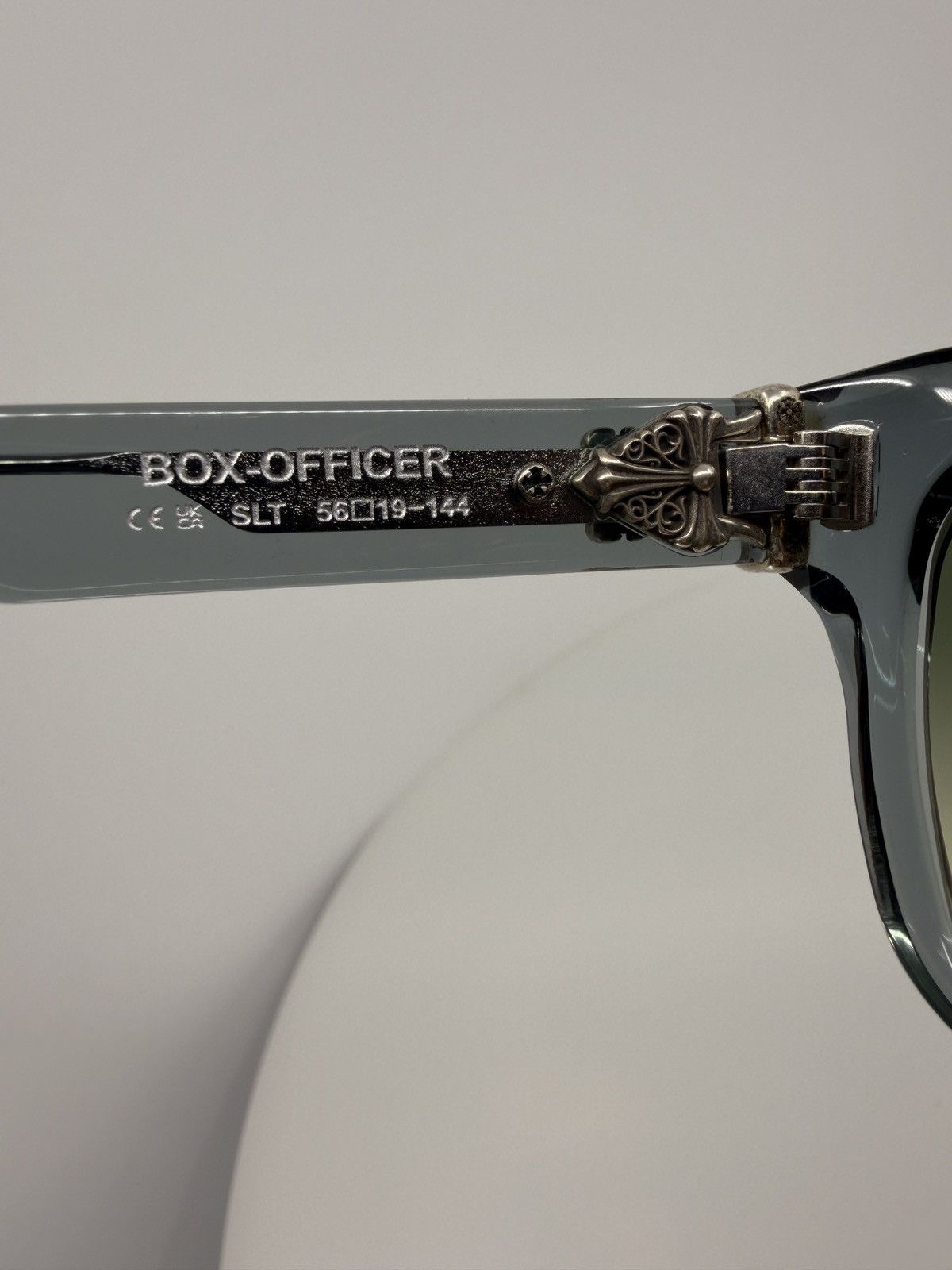 Chrome Hearts Chrome Hearts Box Officer Sunglasses Slate Size ONE SIZE - 5 Thumbnail