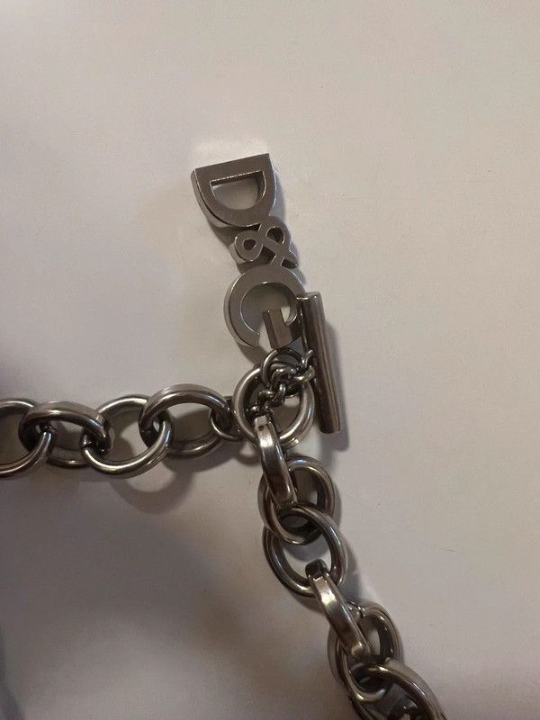 Dolce & Gabbana D&G Steel Chain Rosary Cross Archive Carabiner Size ONE SIZE - 5 Thumbnail